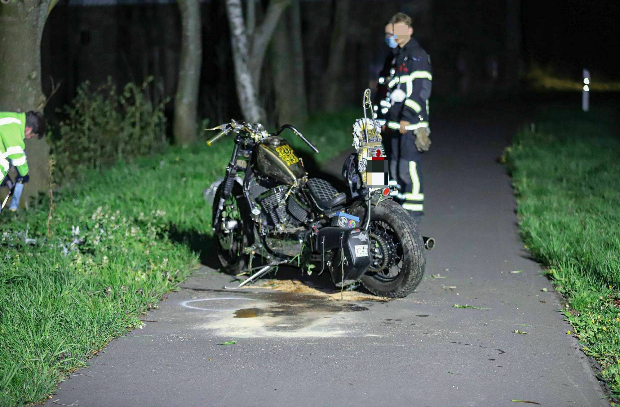 Motorradfahrer schwer verletzt ins Krankenhaus