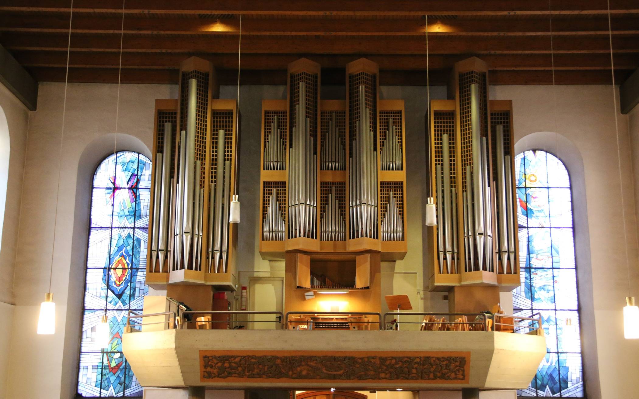 Die Orgel am Kolk.