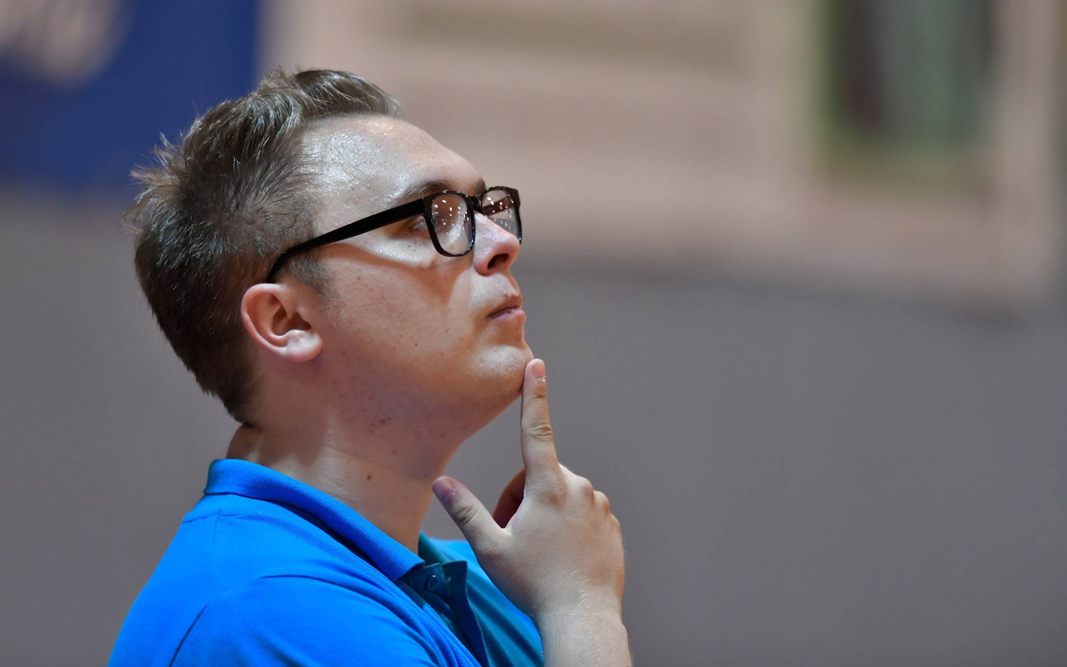  TVB-Trainer Dominik Schlechter steht mit seinem Team in Waiblingen vor einer wohl unlösbaren Aufgabe. 
