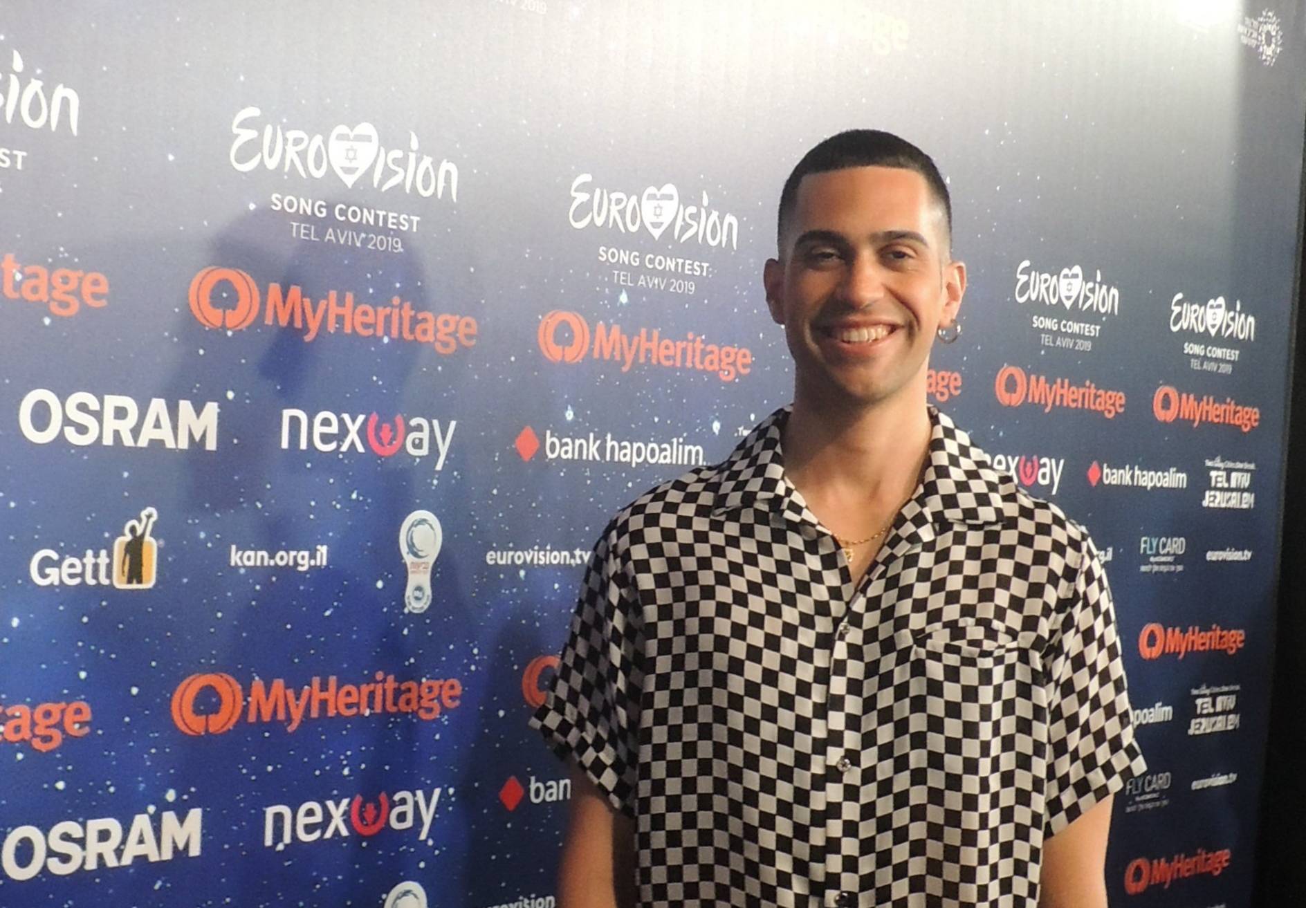  Mahmood beim ESC 2019 in Tel Aviv. 