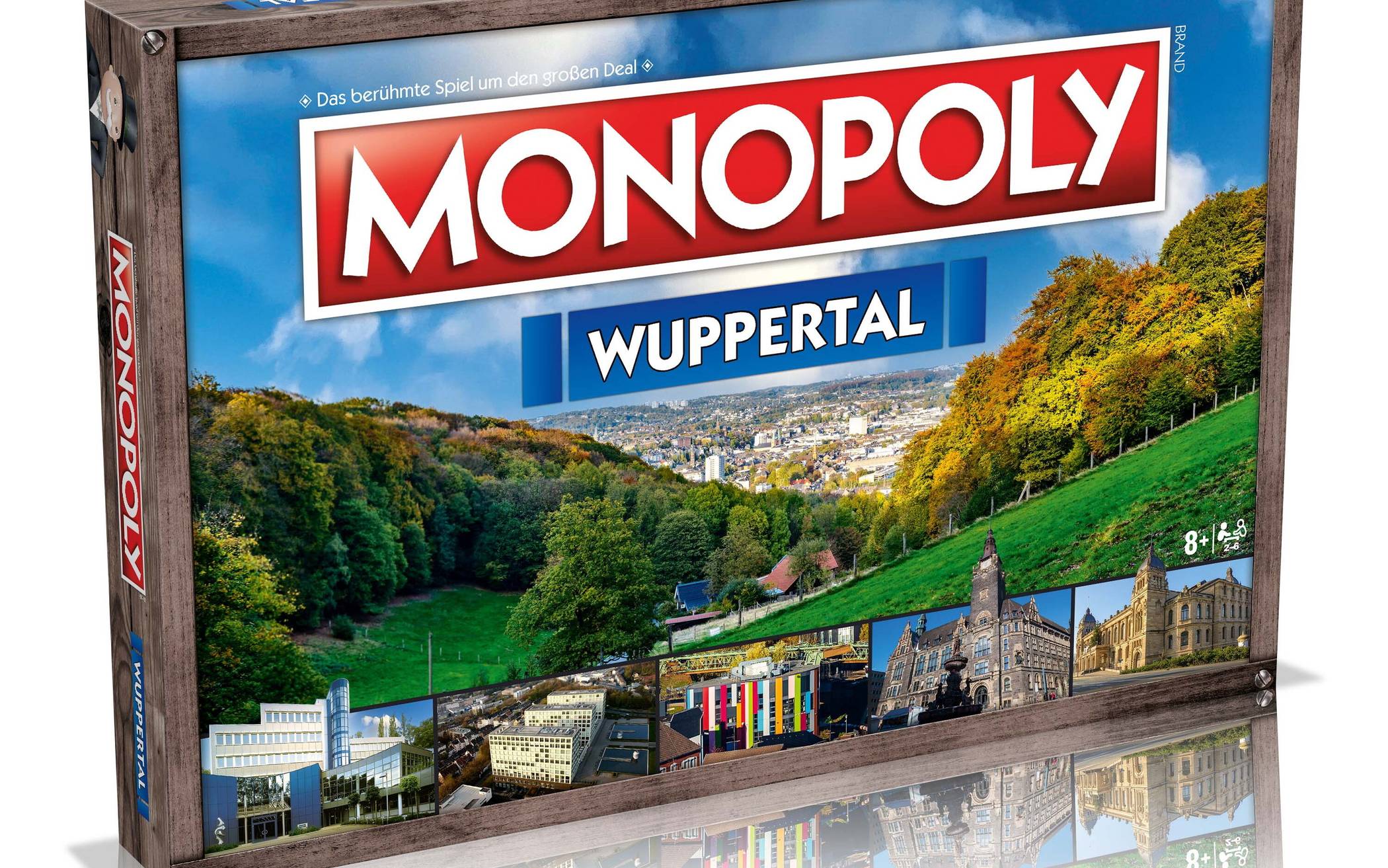 So sieht das Wuppertal-Monopoly aus.