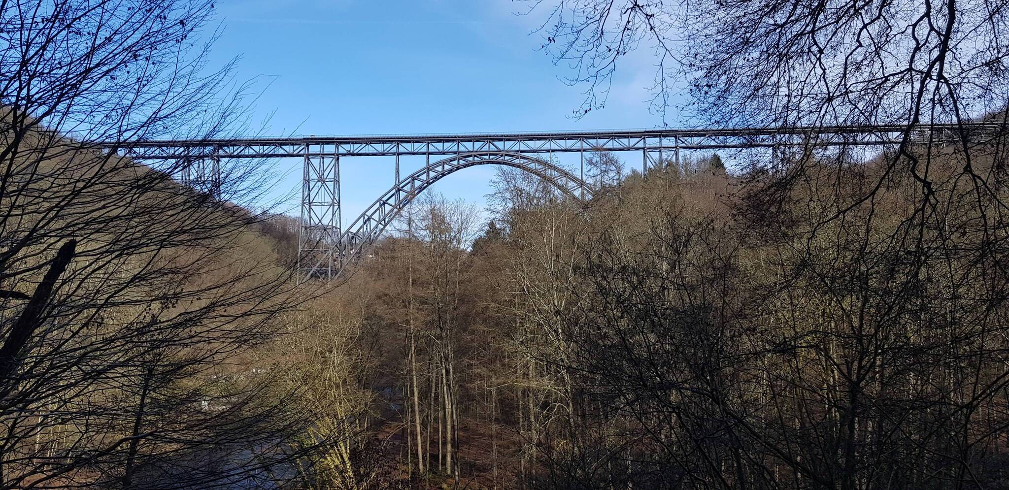 Die Müngstener Brücke.