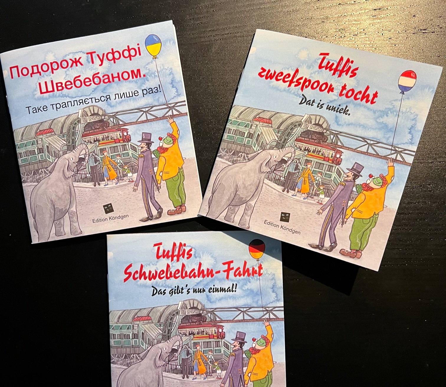 Tuffis Sprung nun in 15 Sprachen