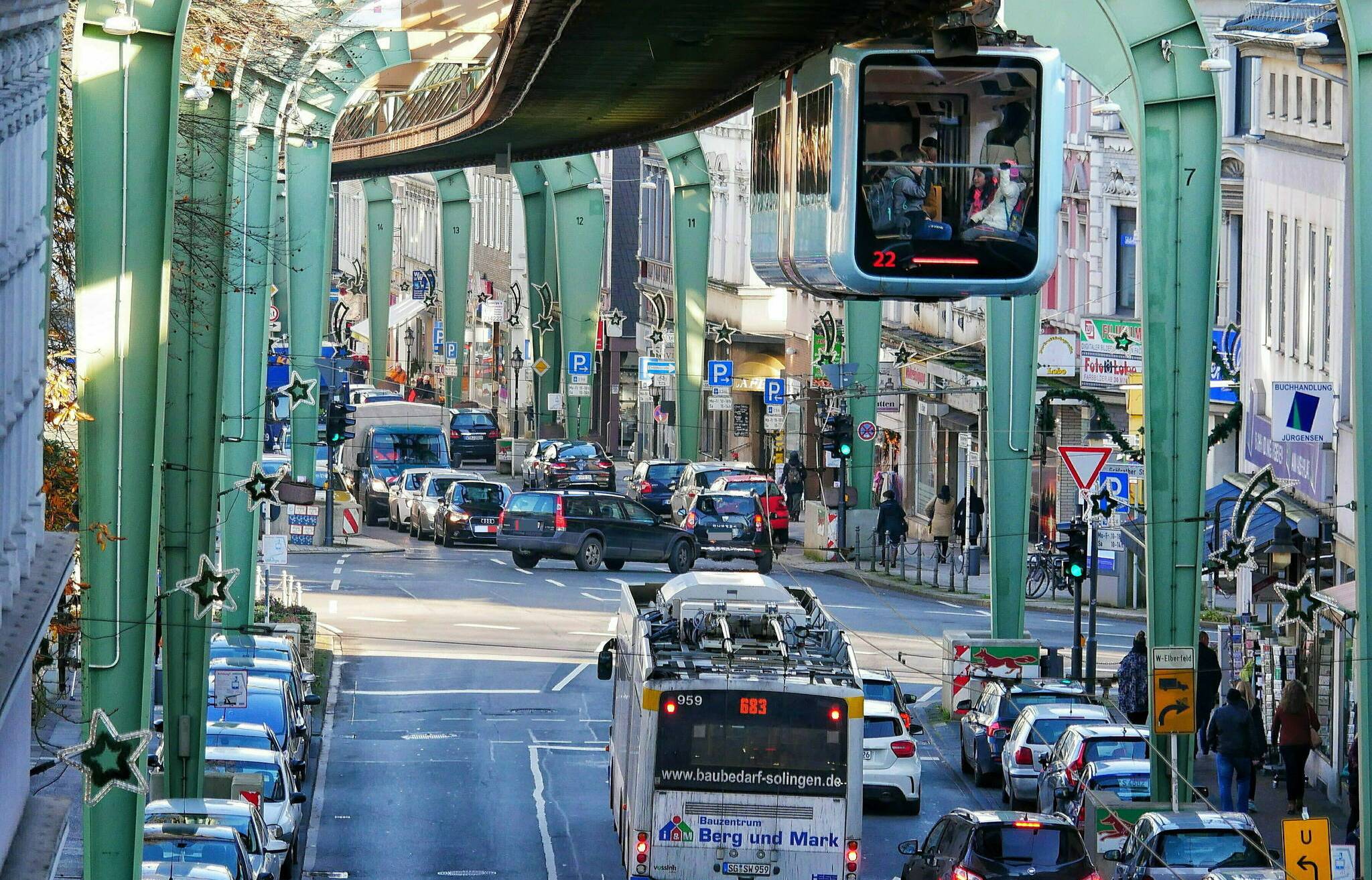 In Wuppertal werden die zulässigen Stickstoffdioxid-Werte