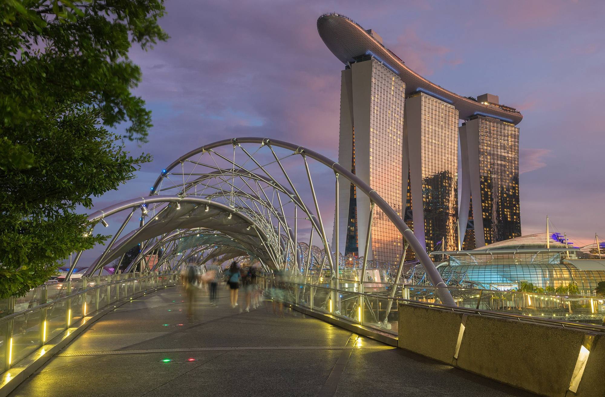  Marina Bay Sands in Singapur. 
