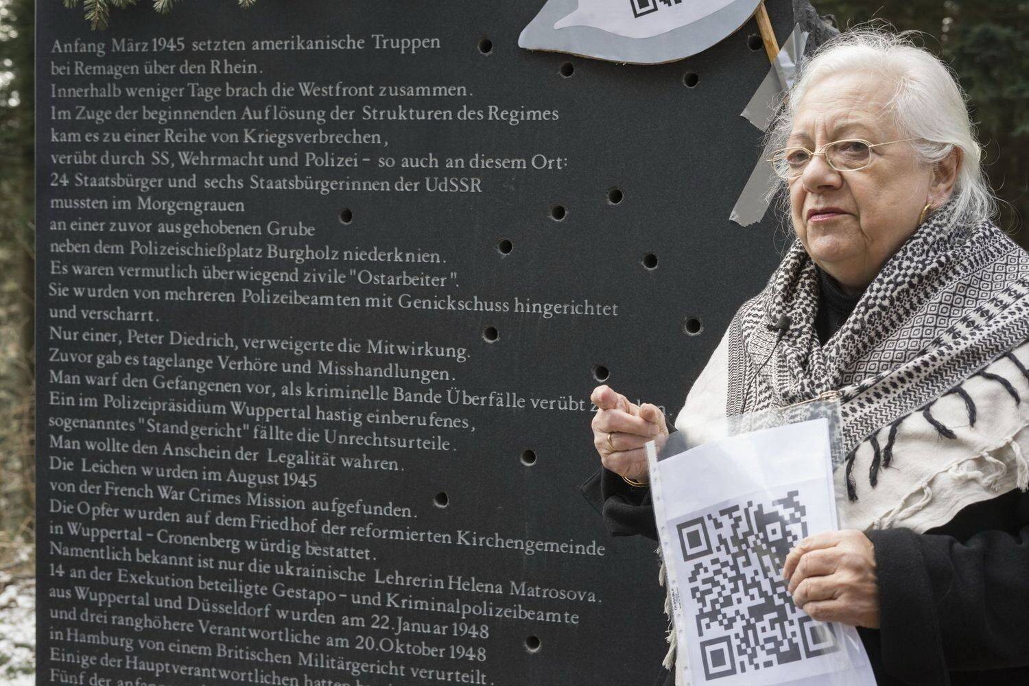 Gedenken an Opfer des Burgholz-Massakers