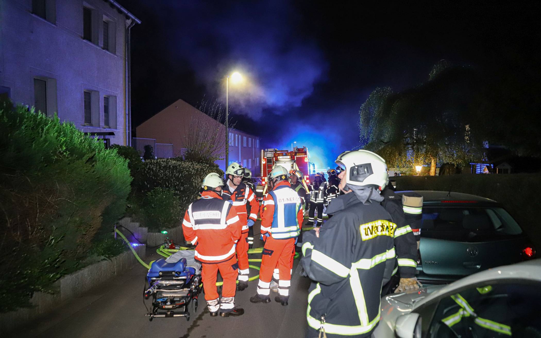 Bilder: Brand in Wohngebäude​ in Wuppertal