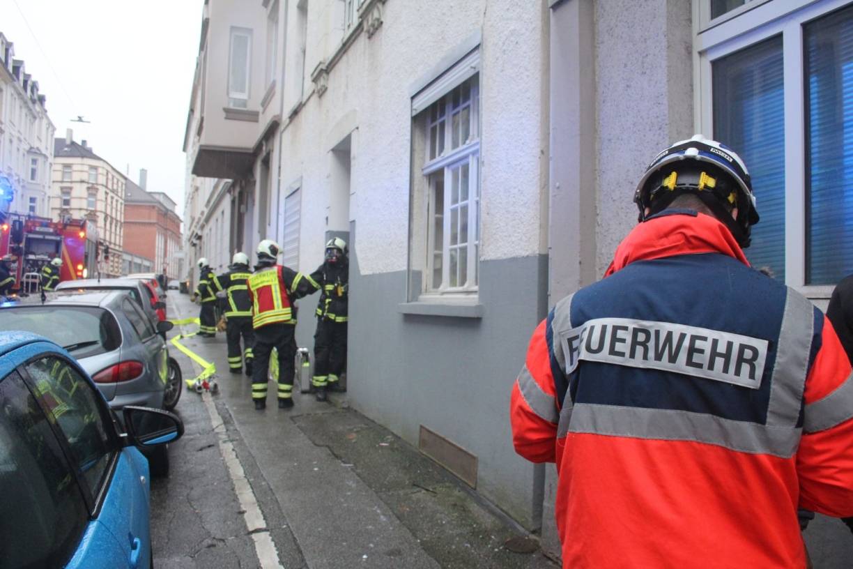 Wohnhaus-Brand in der Rübenstraße