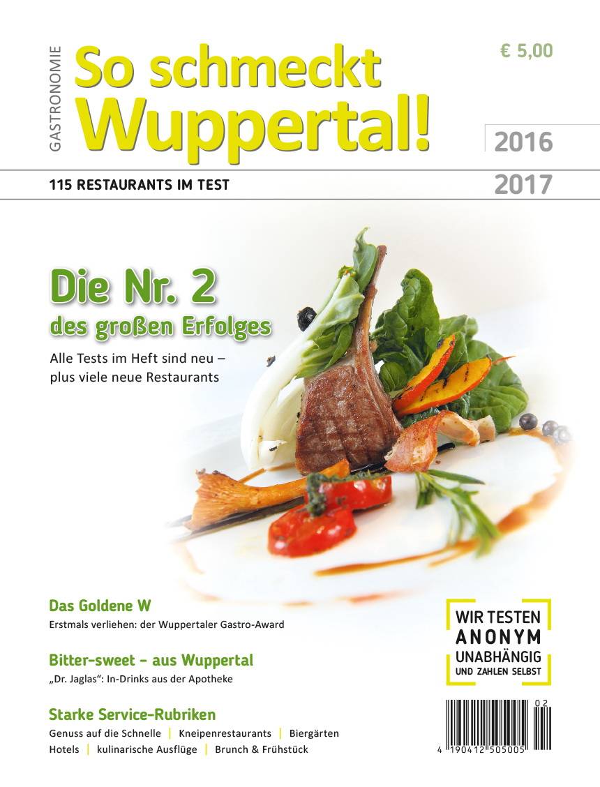 "So schmeckt Wuppertal!": Wichtige Nachträge