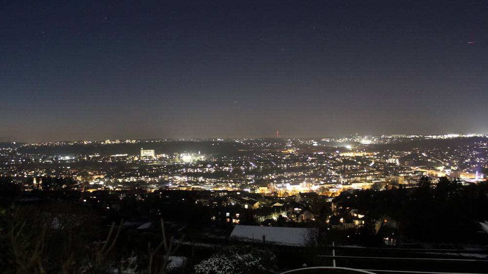 Leser-Foto: Wuppertal bei Nacht