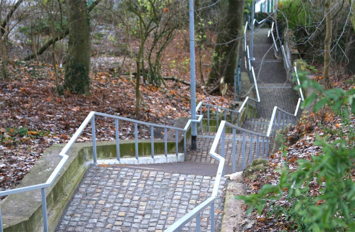 Wolkenburgtreppe nach 25 Jahre offen