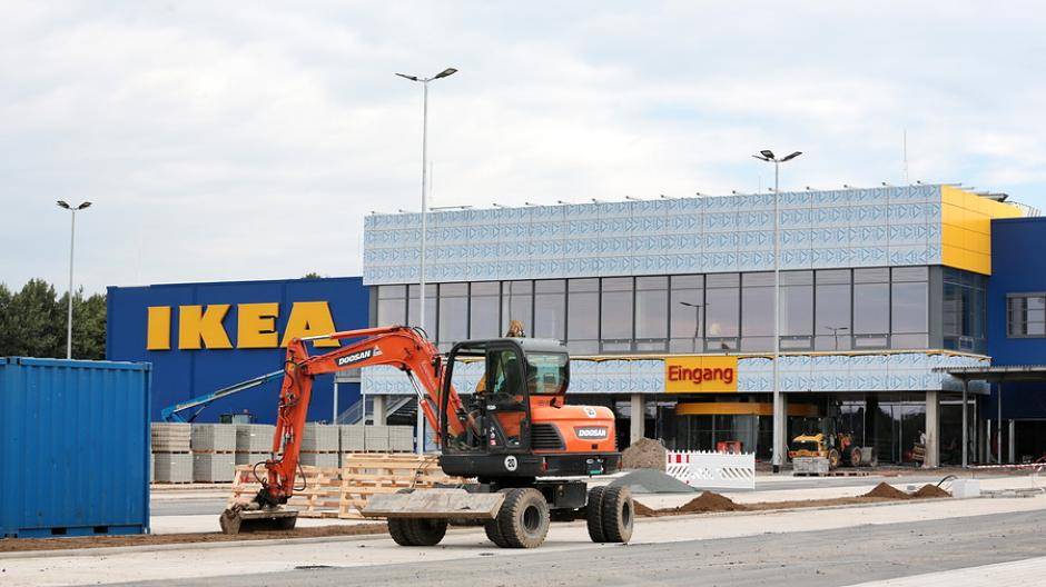Der erste Blick in Ikea Wuppertal