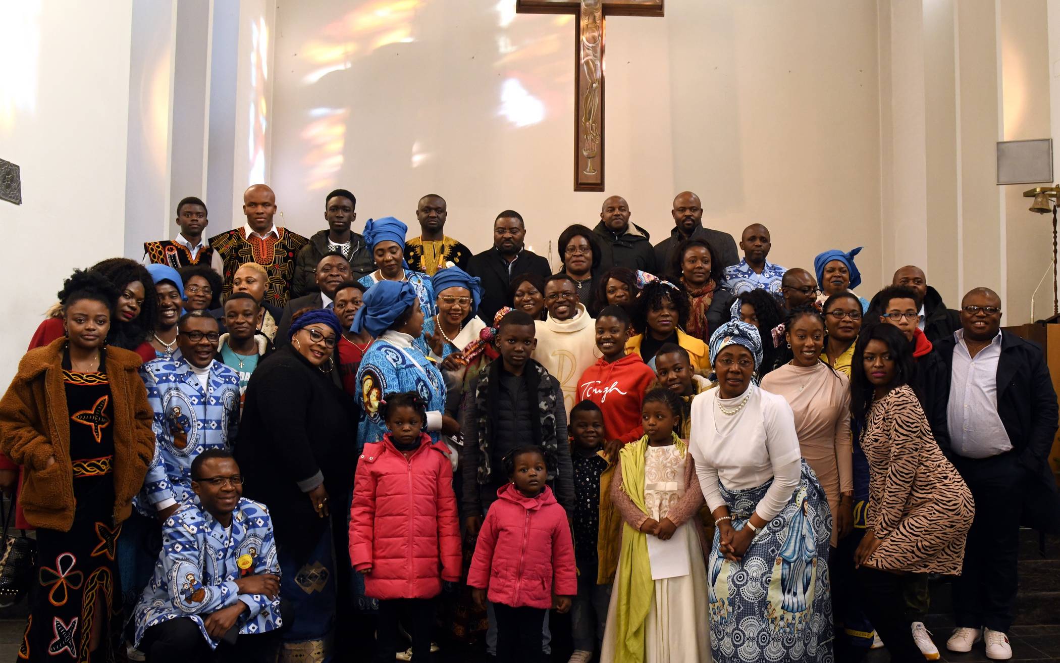  Die Wuppertaler katholische Kamerun-Gemeinschaft feierte in St. Marien. 