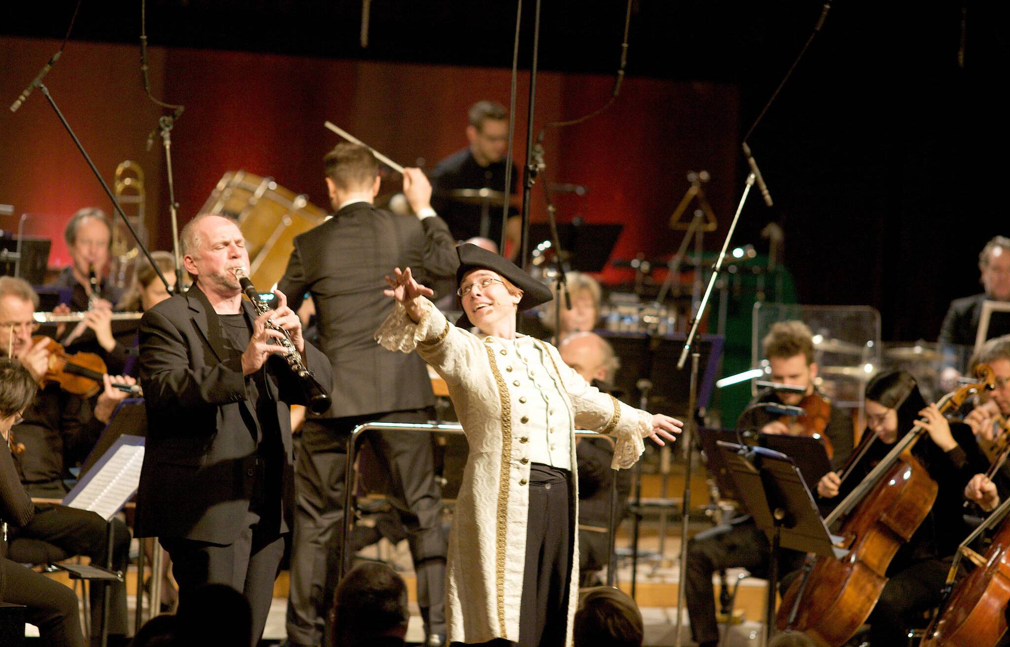  Das Sinfonieorchester beim Familienkonzert „Naftule und die Reise nach Jerusalem“ (Archiv). 