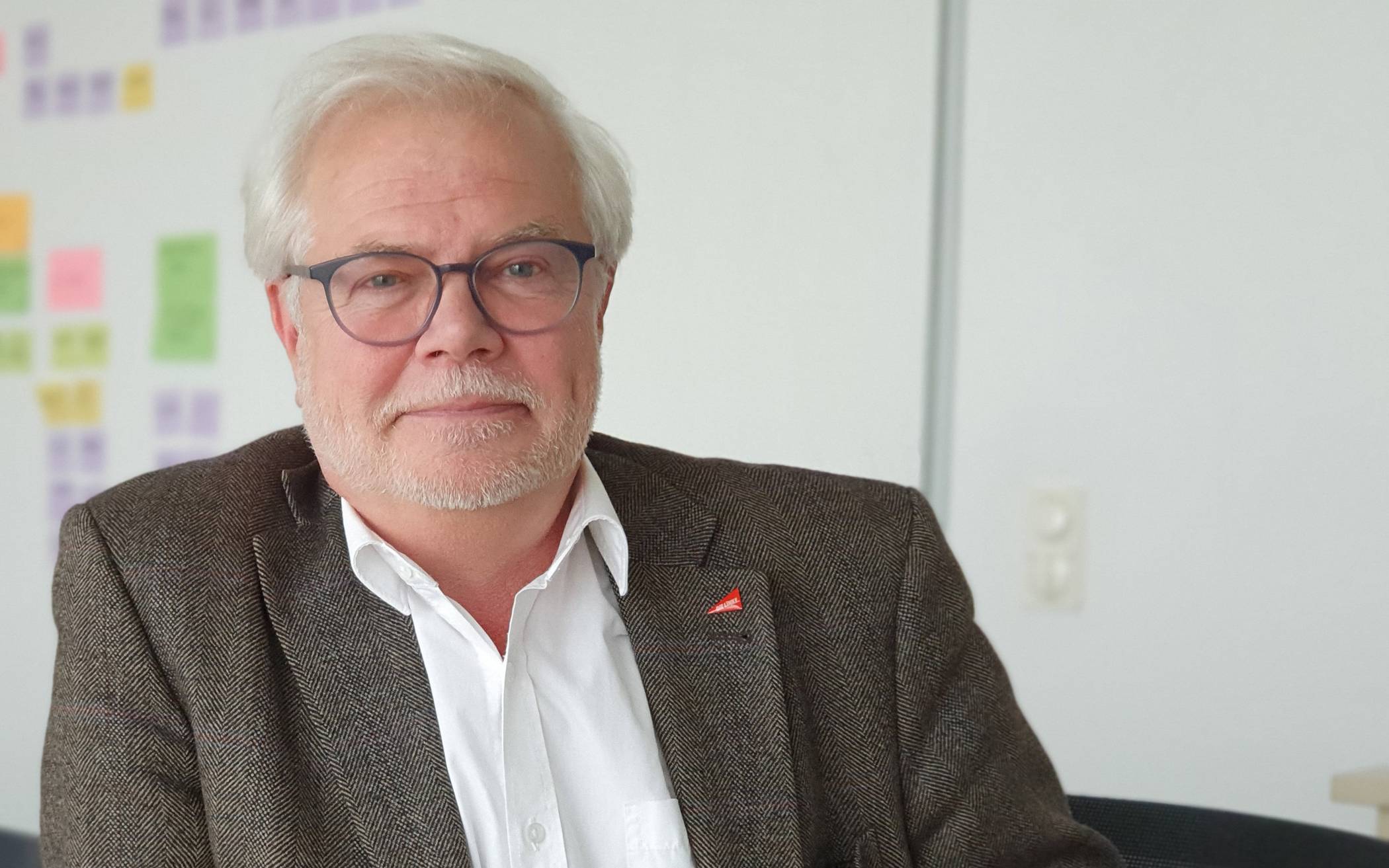   Bernhard Sander kandidiert für „Die Linke“ als Oberbürgermeister.  