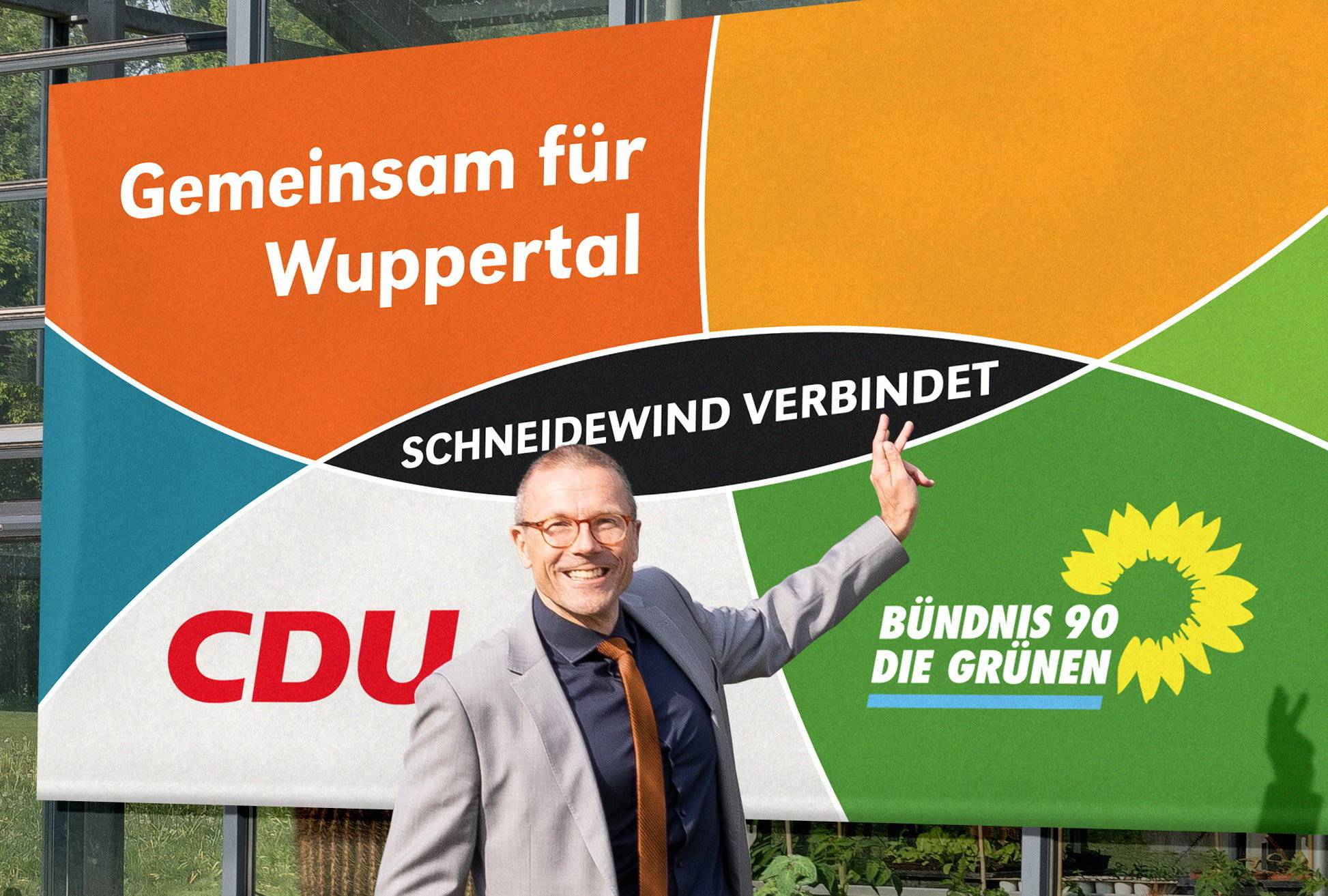  Uwe Schneidewind ist gemeinsamer Kandidat der CDU und der Grünen. 