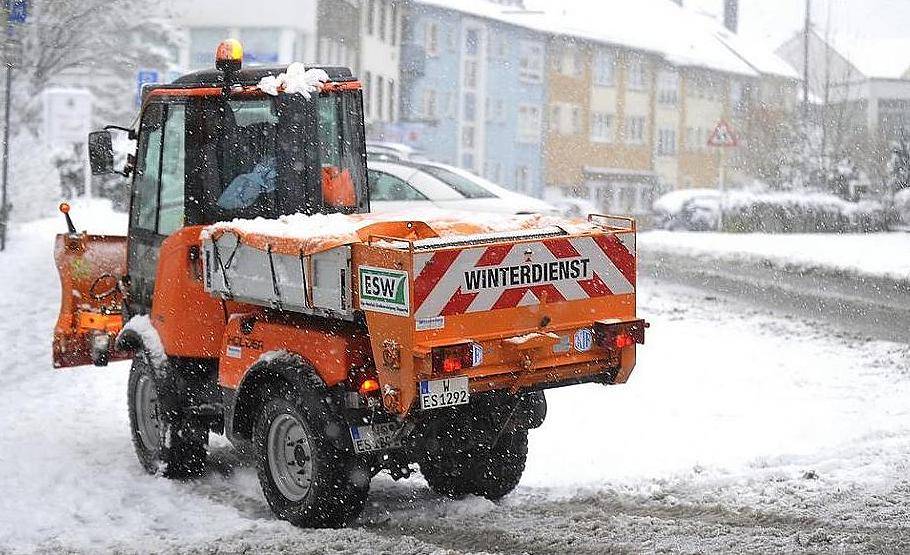 Wuppertaler Winterdienst ist in Rufbereitschaft