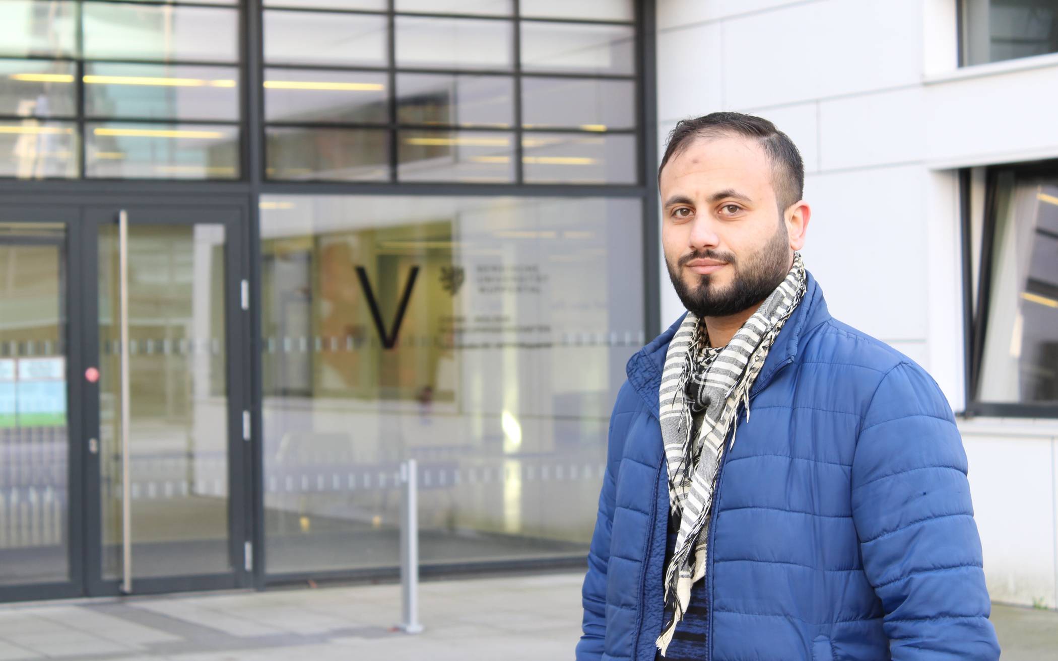  Abdulrahman Alasaad ist der Gewinner des ersten „In Touch“-Schreibwettbewerbs. 