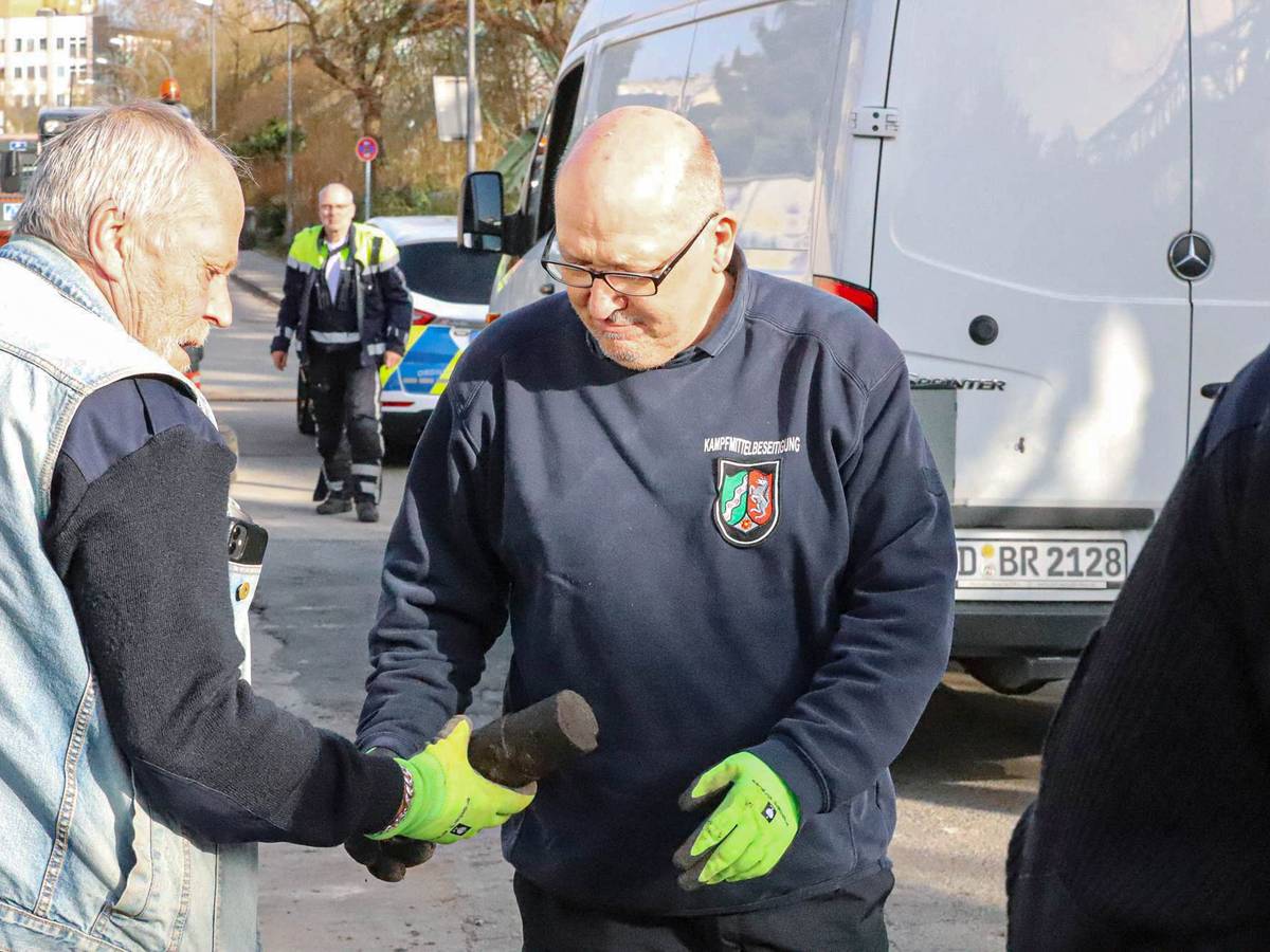 „Rohrkrepierer“ statt Bombenfund
