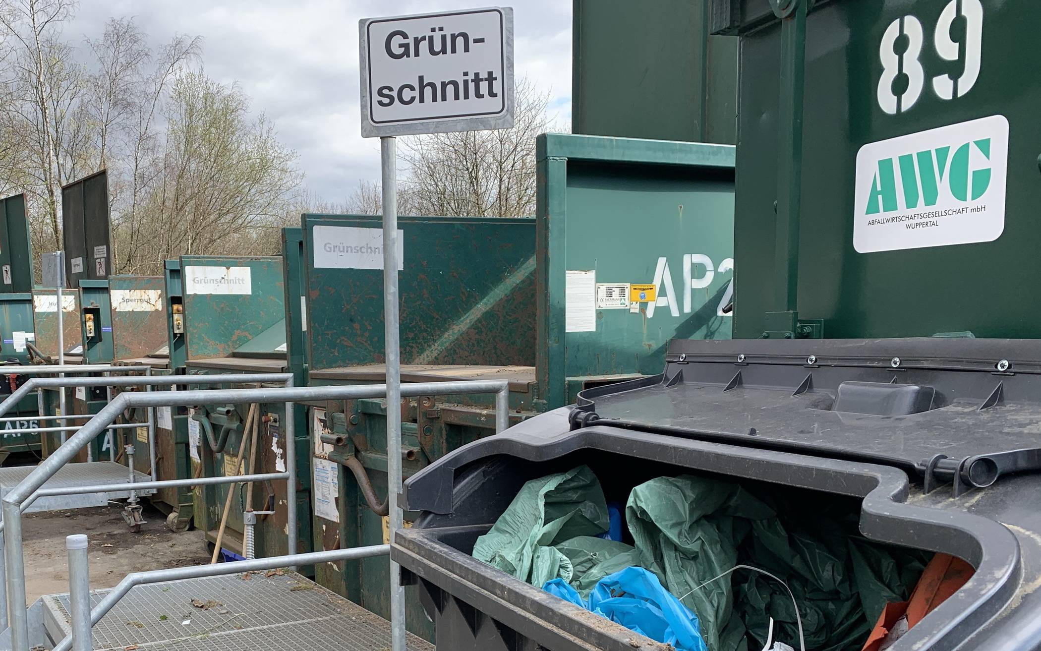 Ab Montag: AWG öffnet wieder zwei Recyclinghöfe