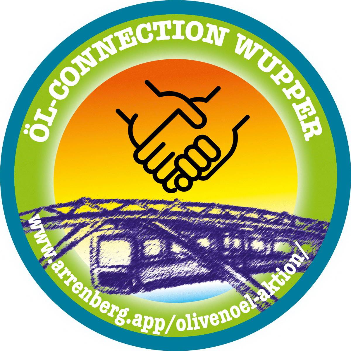 Das Logo der „Öl-Connection“.