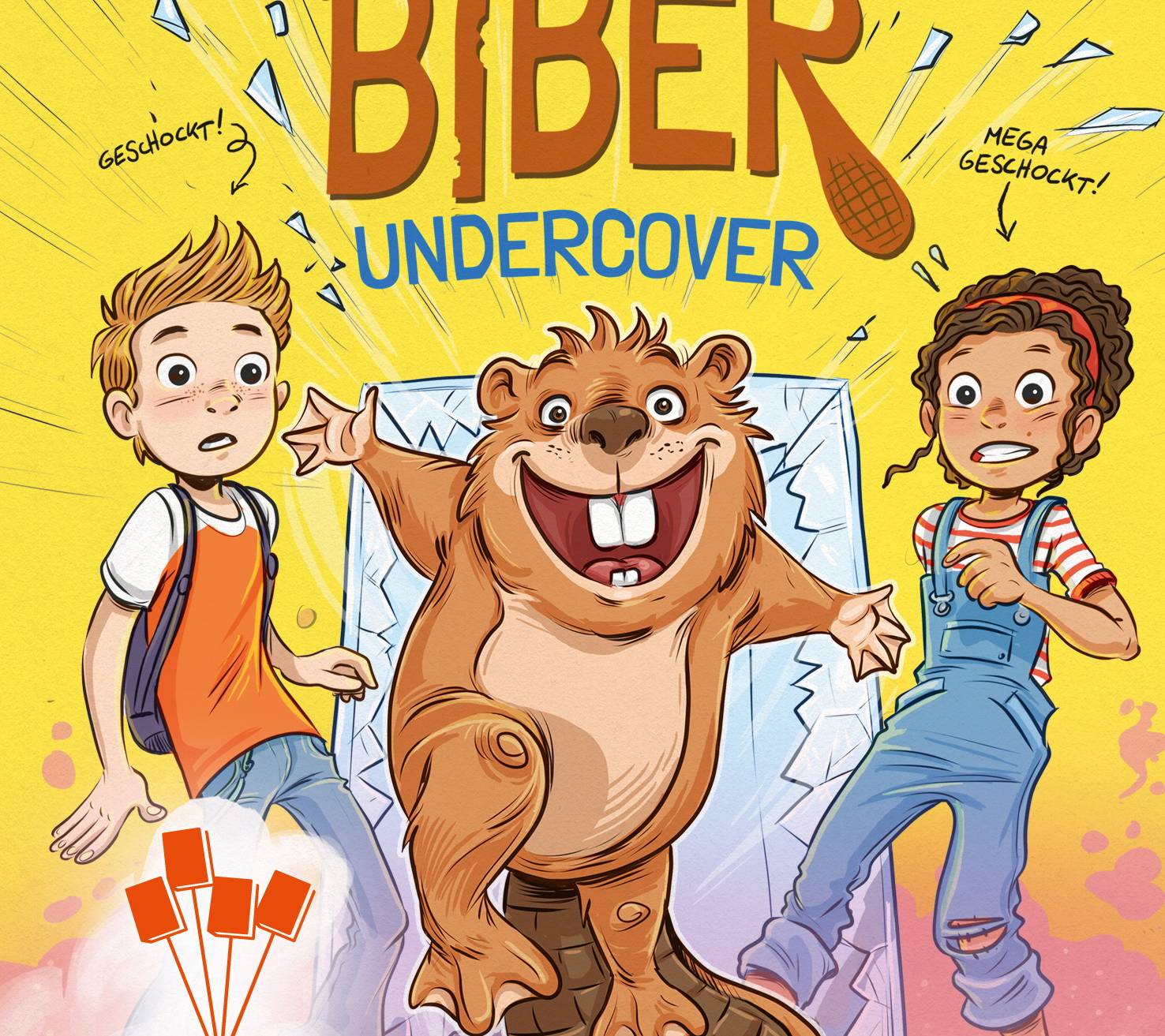  Der Comicroman „Biber undercover“. 