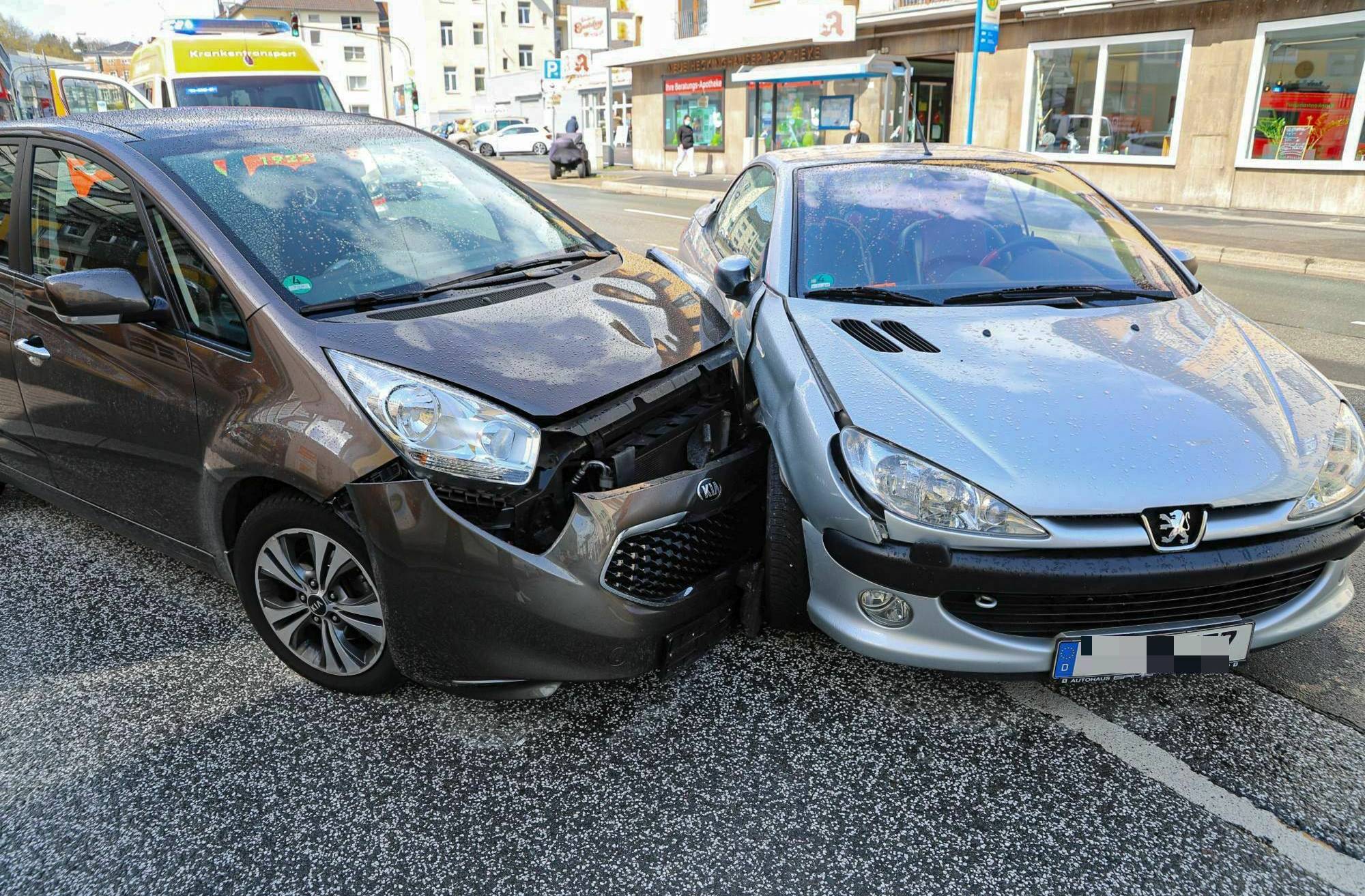 Unfall in Wuppertal-Heckinghausen