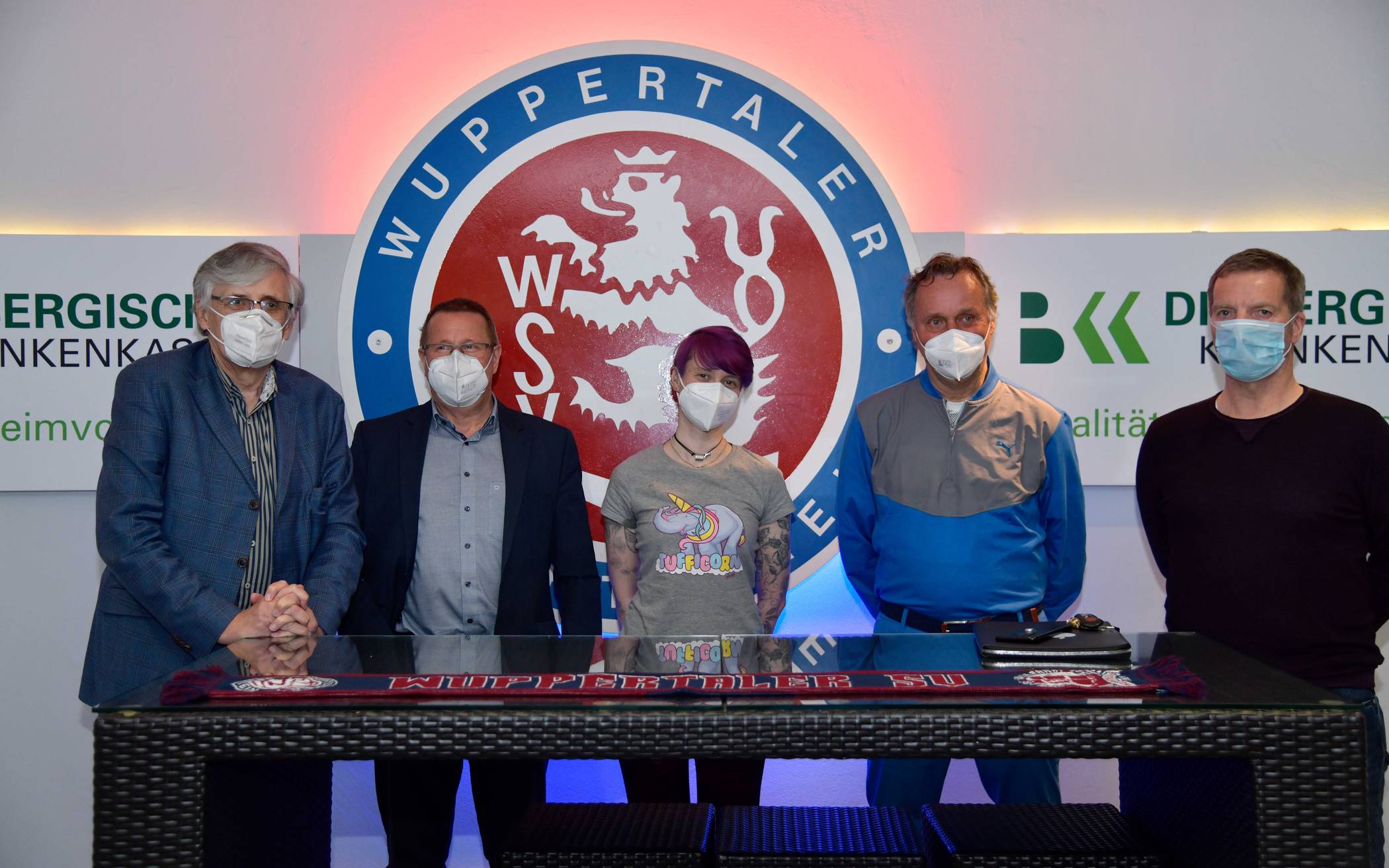 Von li.: Der neugewählte Vorstand Dr. Jochen Leonhardt, der Verwaltungsratsvorsitzende...