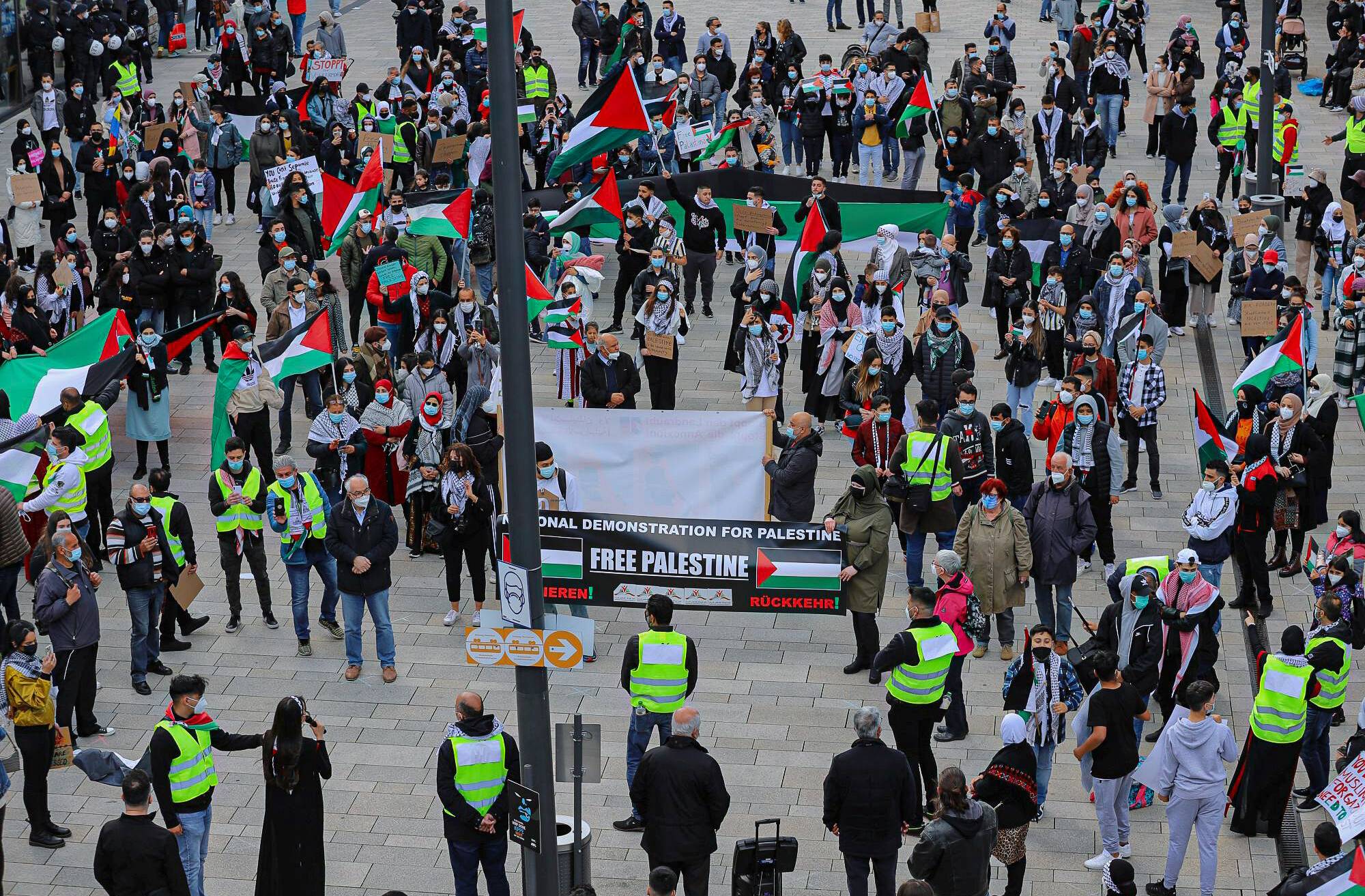 Pro-Palästina-Demo in der Innenstadt