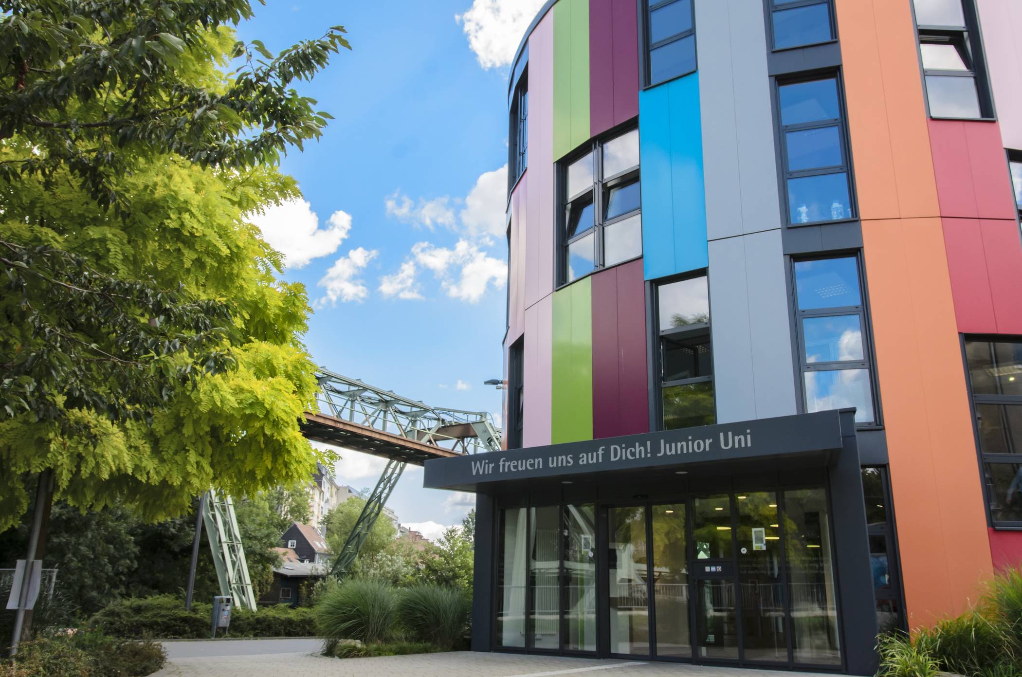  Die Junior Uni in Wuppertal-Barmen. 