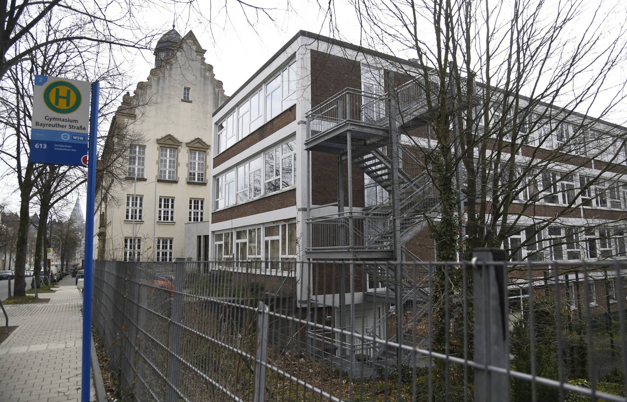  Das Gymnasium an der Bayreuther Straße (Archivbild). 