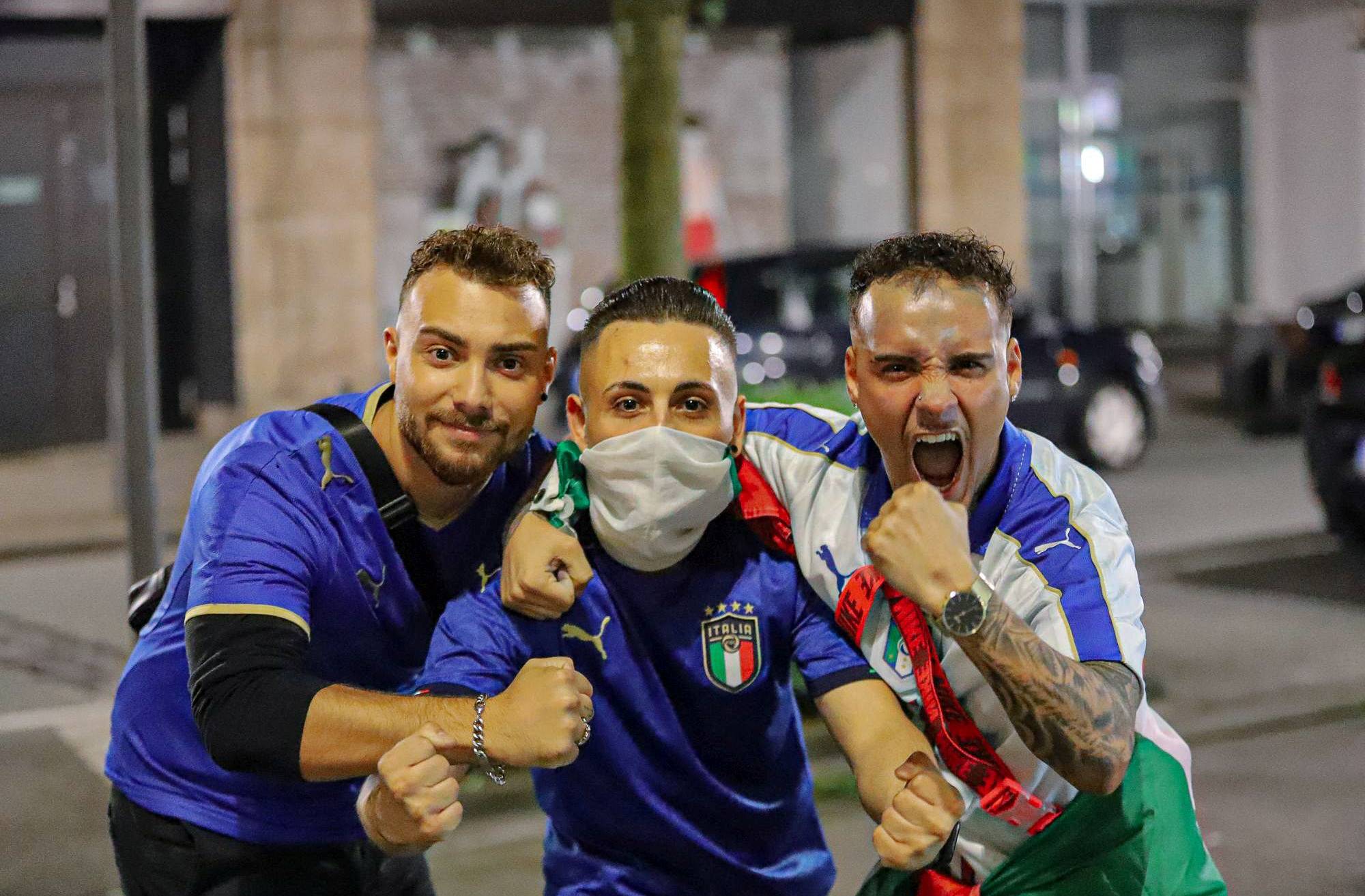  Italien steht im Halbfinale – sehr zur Freude der Fans. 