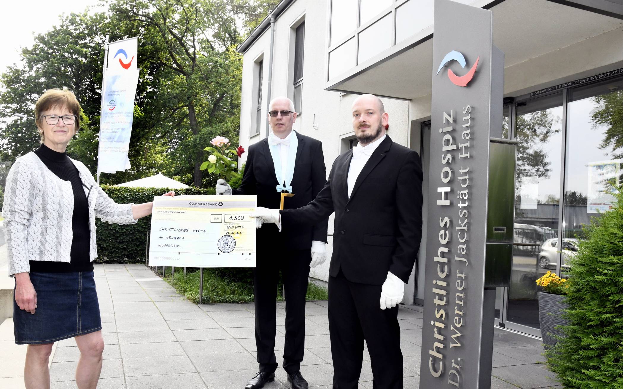 Wuppertaler Freimaurerloge fördert Hospiz