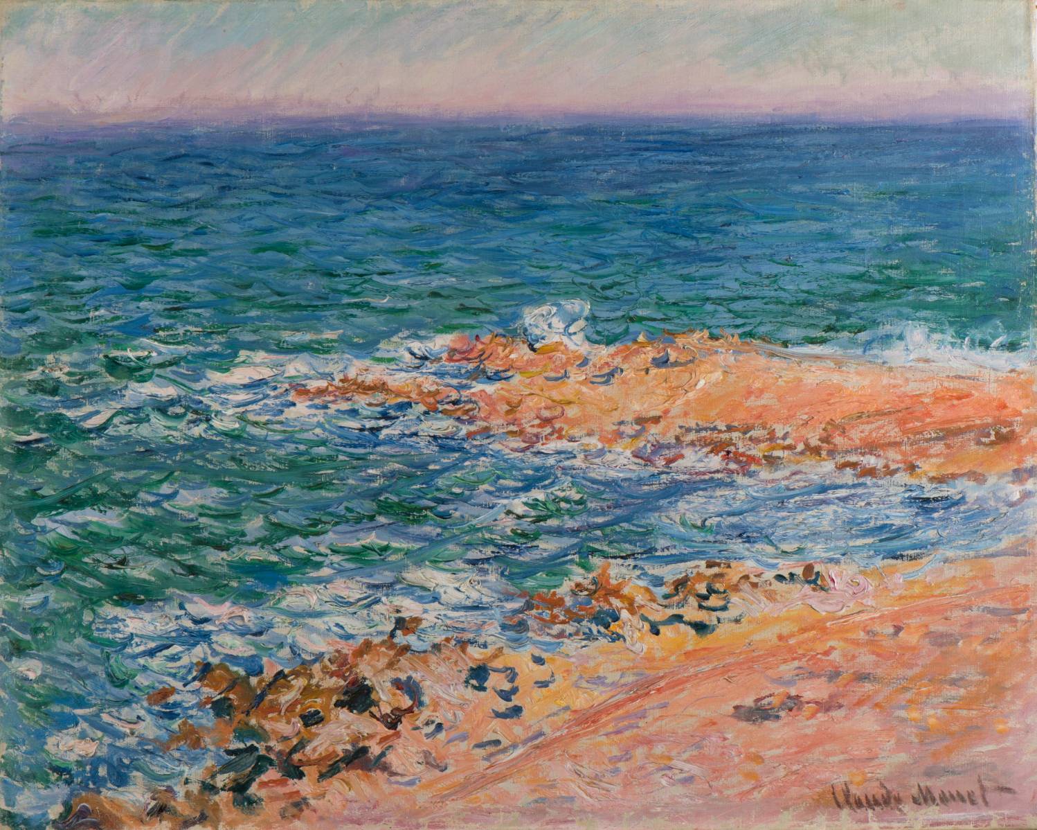 Claude Monet, Blick auf das Meer
