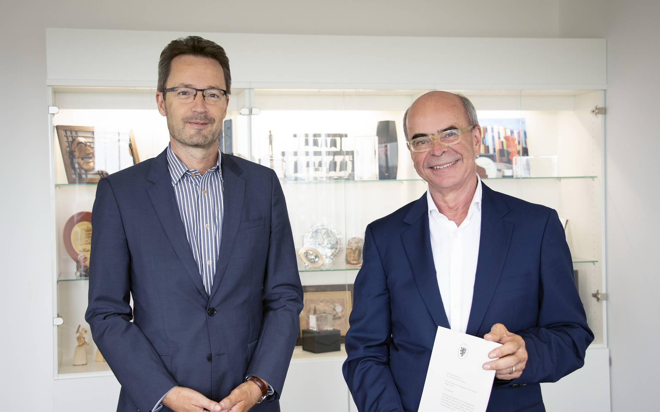 Uni-Rektor Prof. Dr. Lambert T. Koch