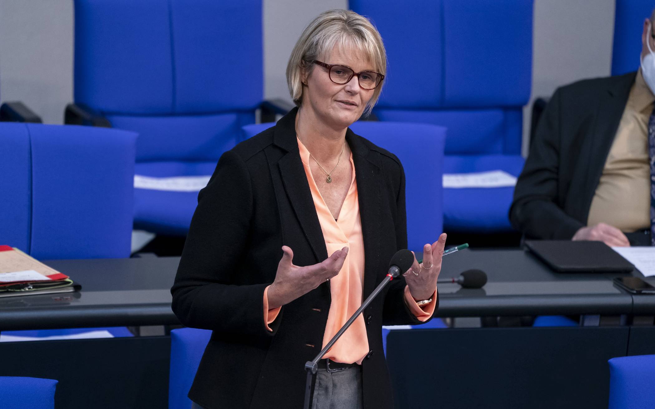 Ministerin Anja Karliczek im Bundestag.