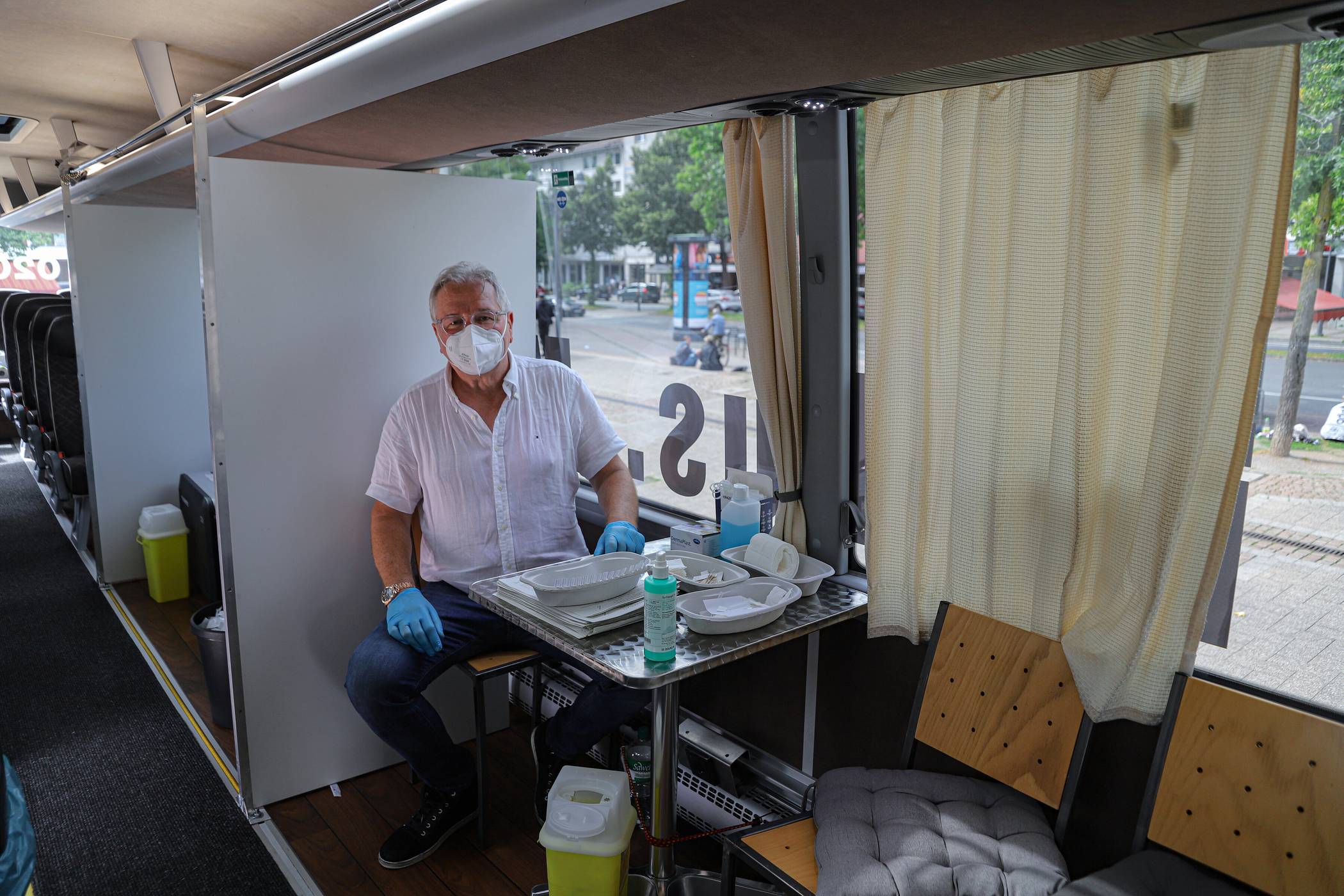  Mit mobilen Angeboten versucht Wuppertal die Zahl der Impfungen zu erhöhen. 