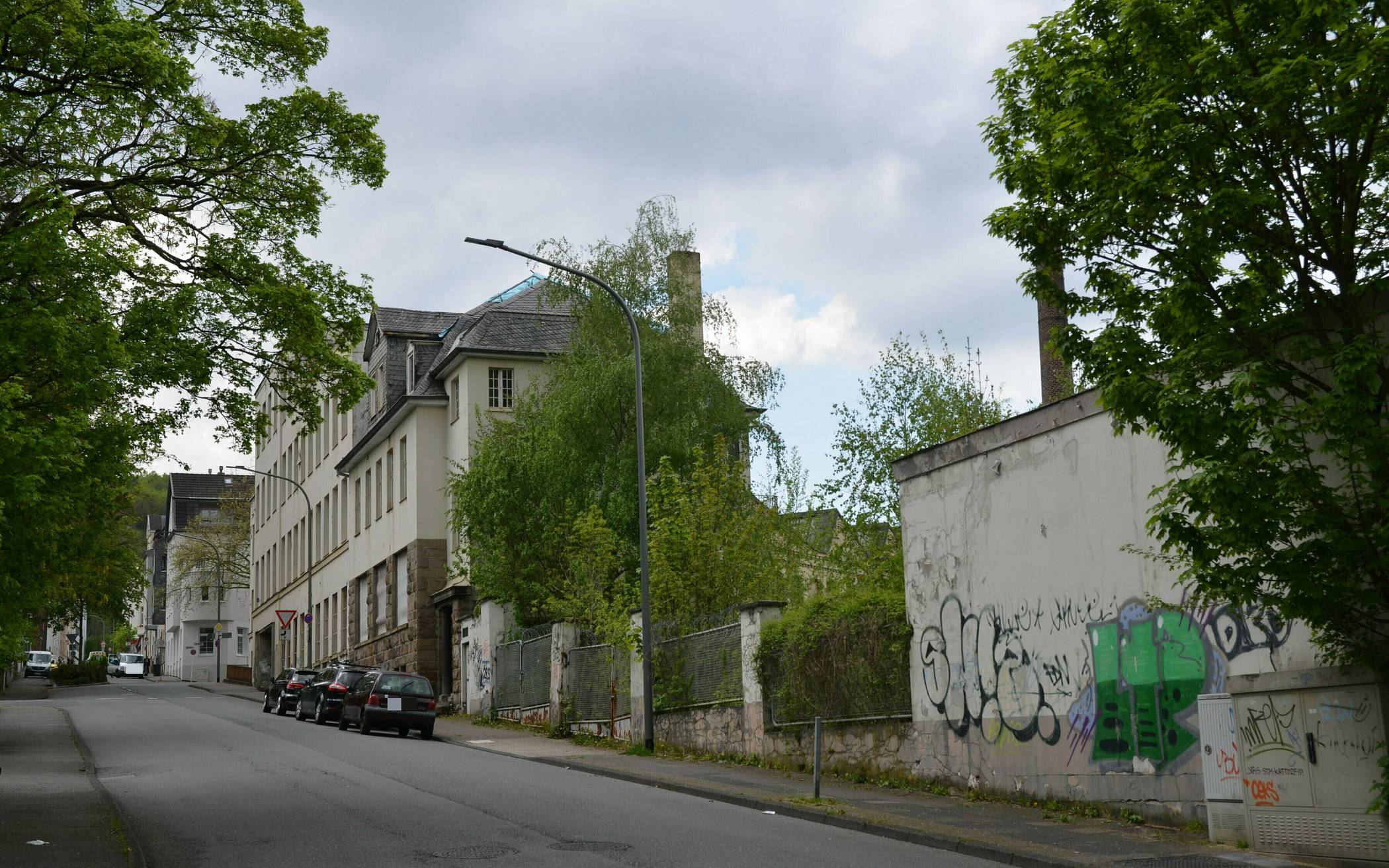  Der Komplex der alten Firma Witte am Christbusch.  