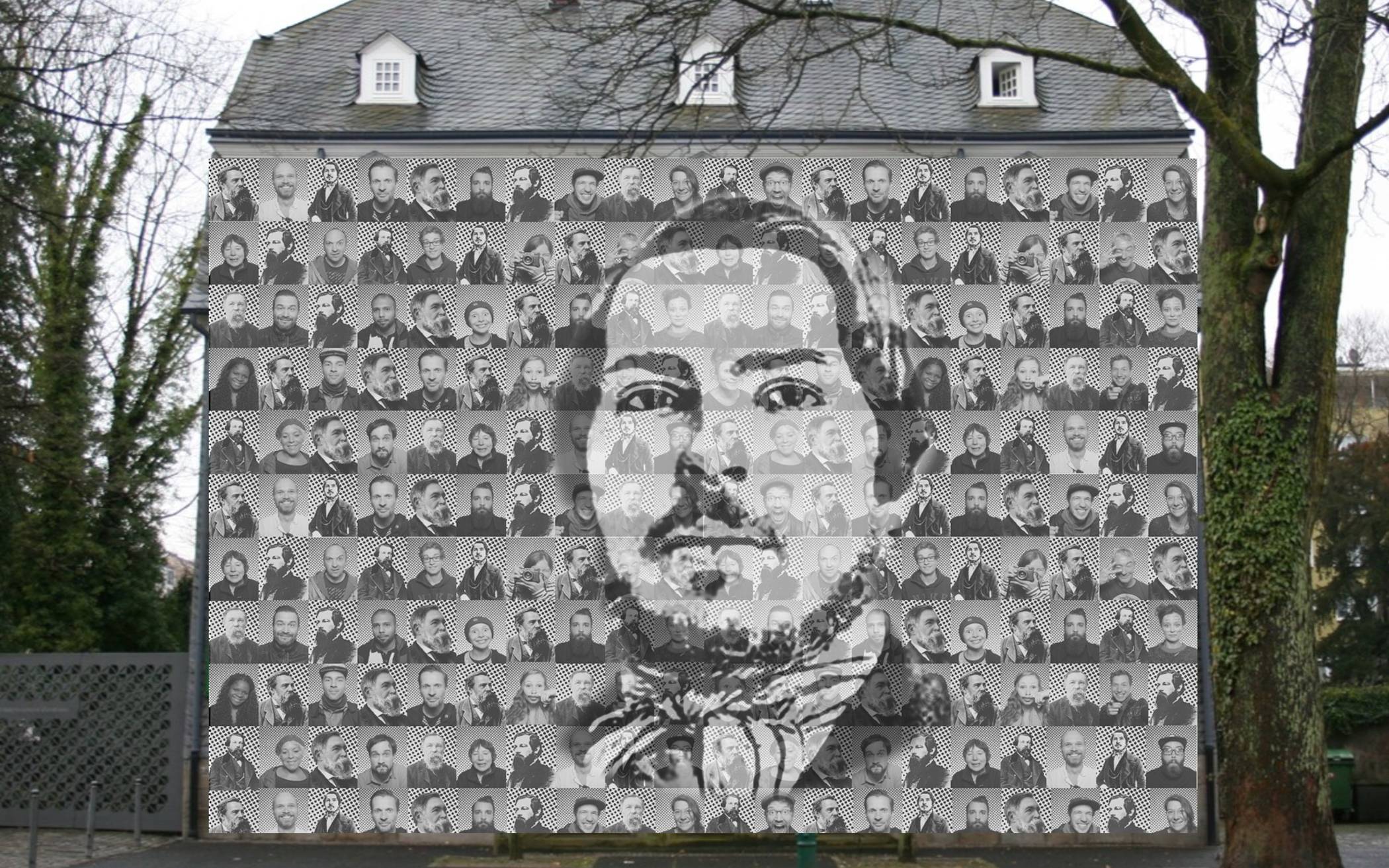  Wuppertalerinnen und Wuppertaler gratulieren Friedrich Engels. 