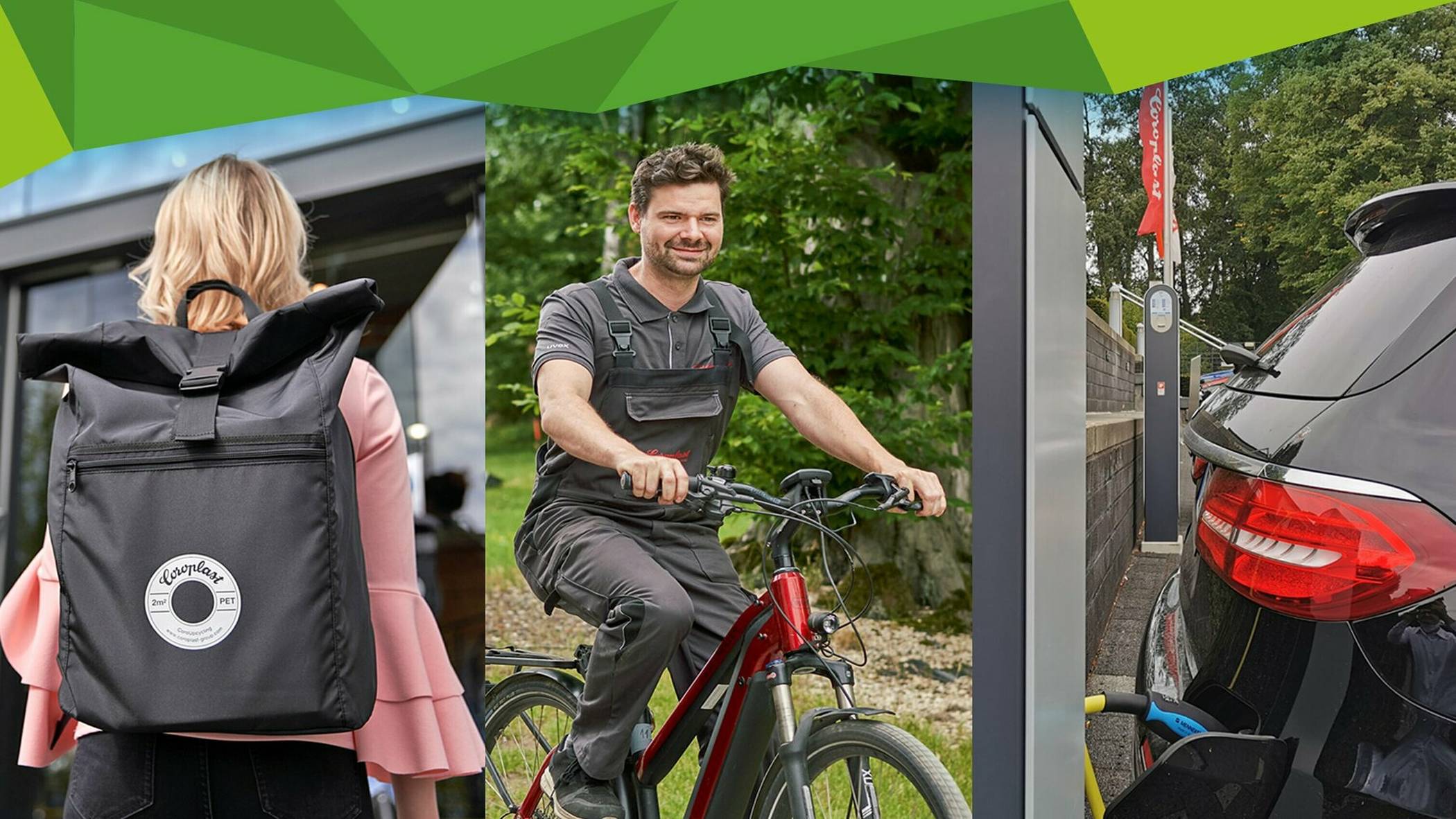  Coroplast hat mit zahlreichen Maßnahmen den Kohlendioxid-Fußabdruck deutlich verringert. 