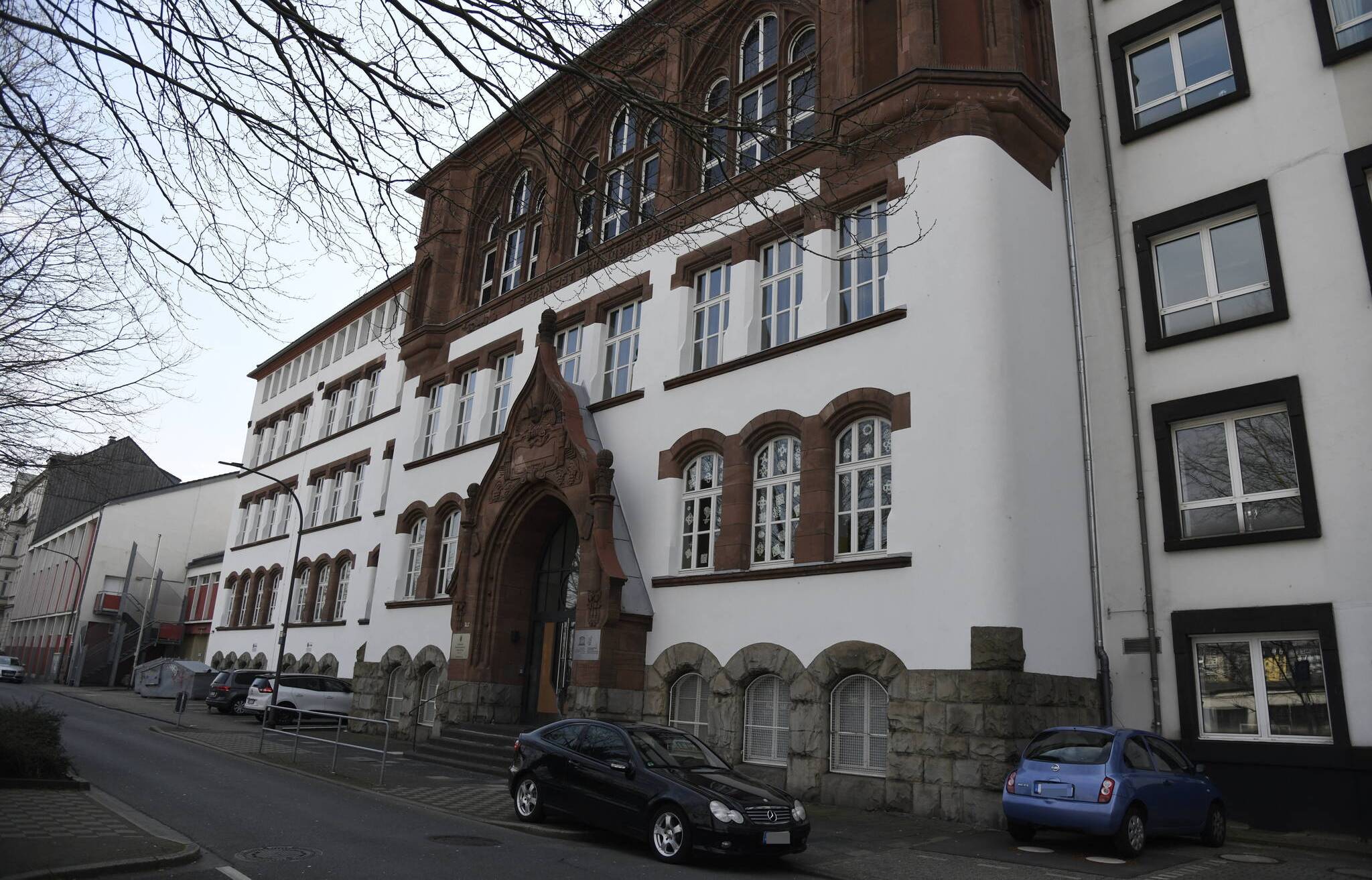 Das Gebäude an der Siegesstraße.