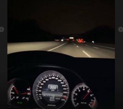 Mehr als 300 km/h auf dem Tacho...