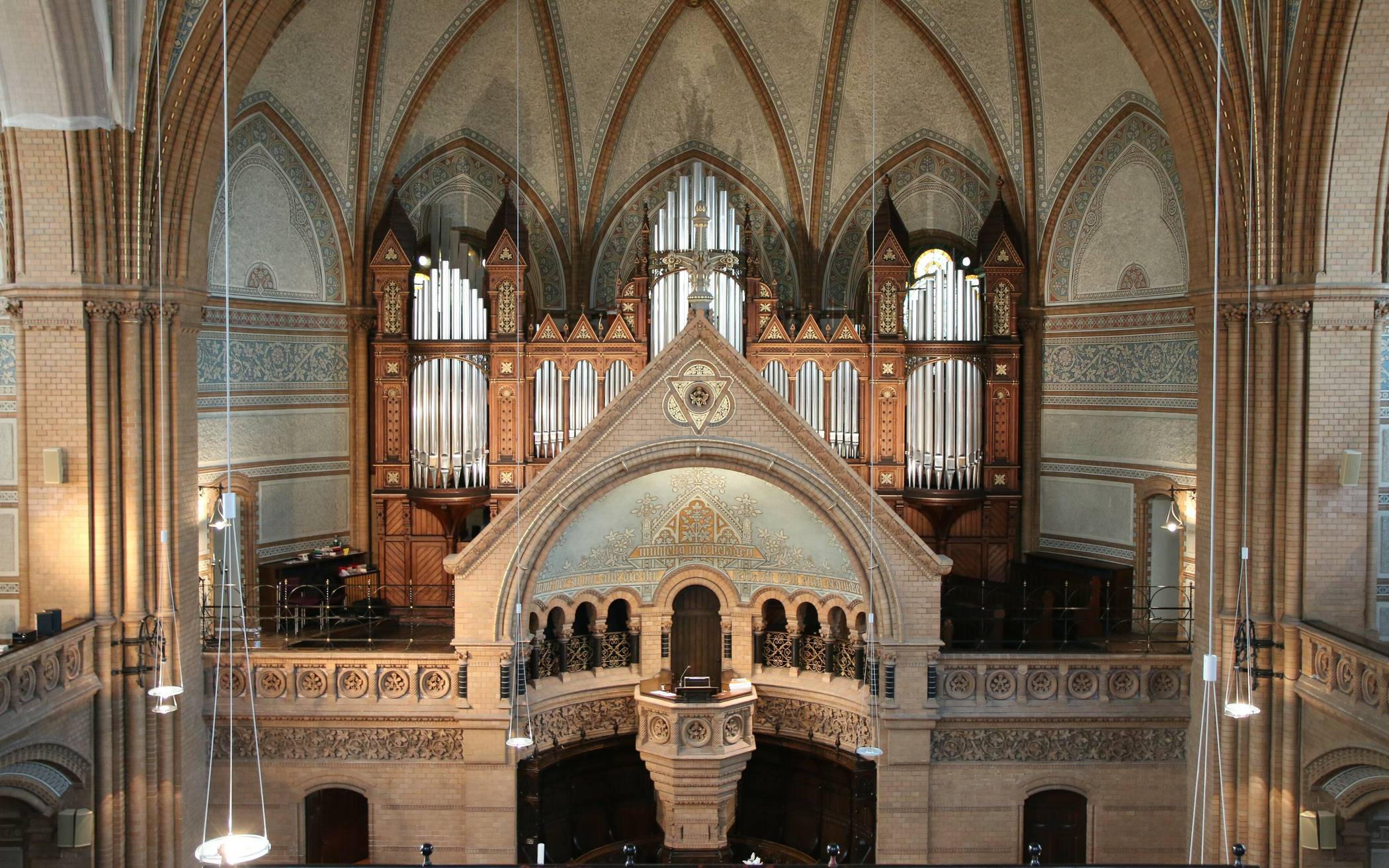  Die imposante Wilhelm-Sauer-Orgel. 