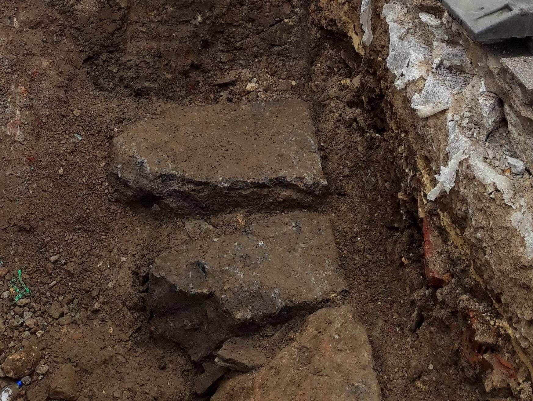 Historische Mauerreste in Elberfeld gefunden