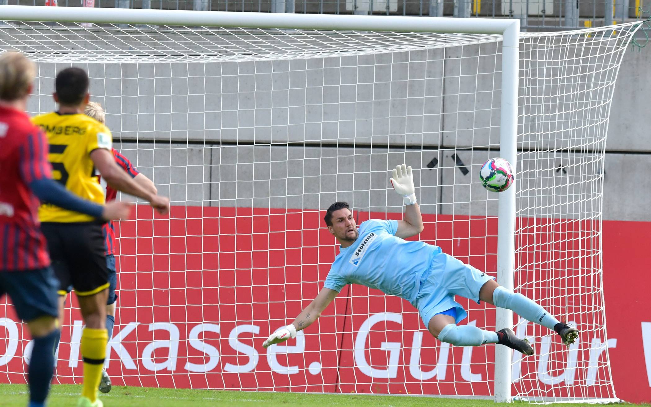  WSV-Torwart Sebastian Patzler spielt bislang eine starke Saison – und wird im Münster gefordert sein. 