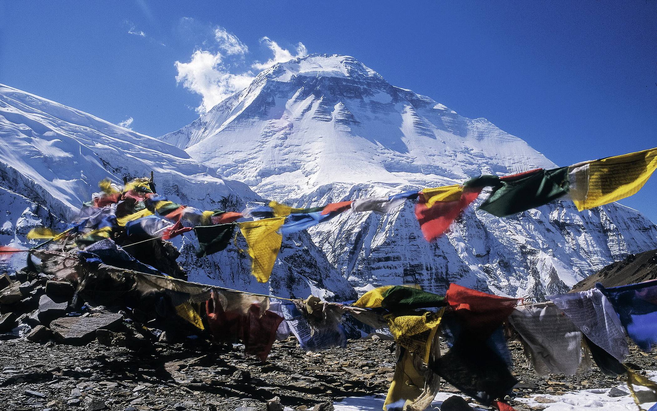  Der Gipfel des Dhaulagiri. 