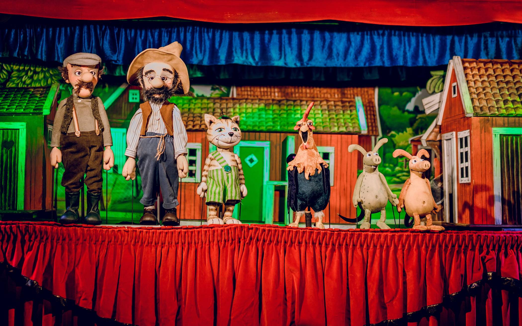  Bild einer Aufführung des Figurentheaters Maatz. 