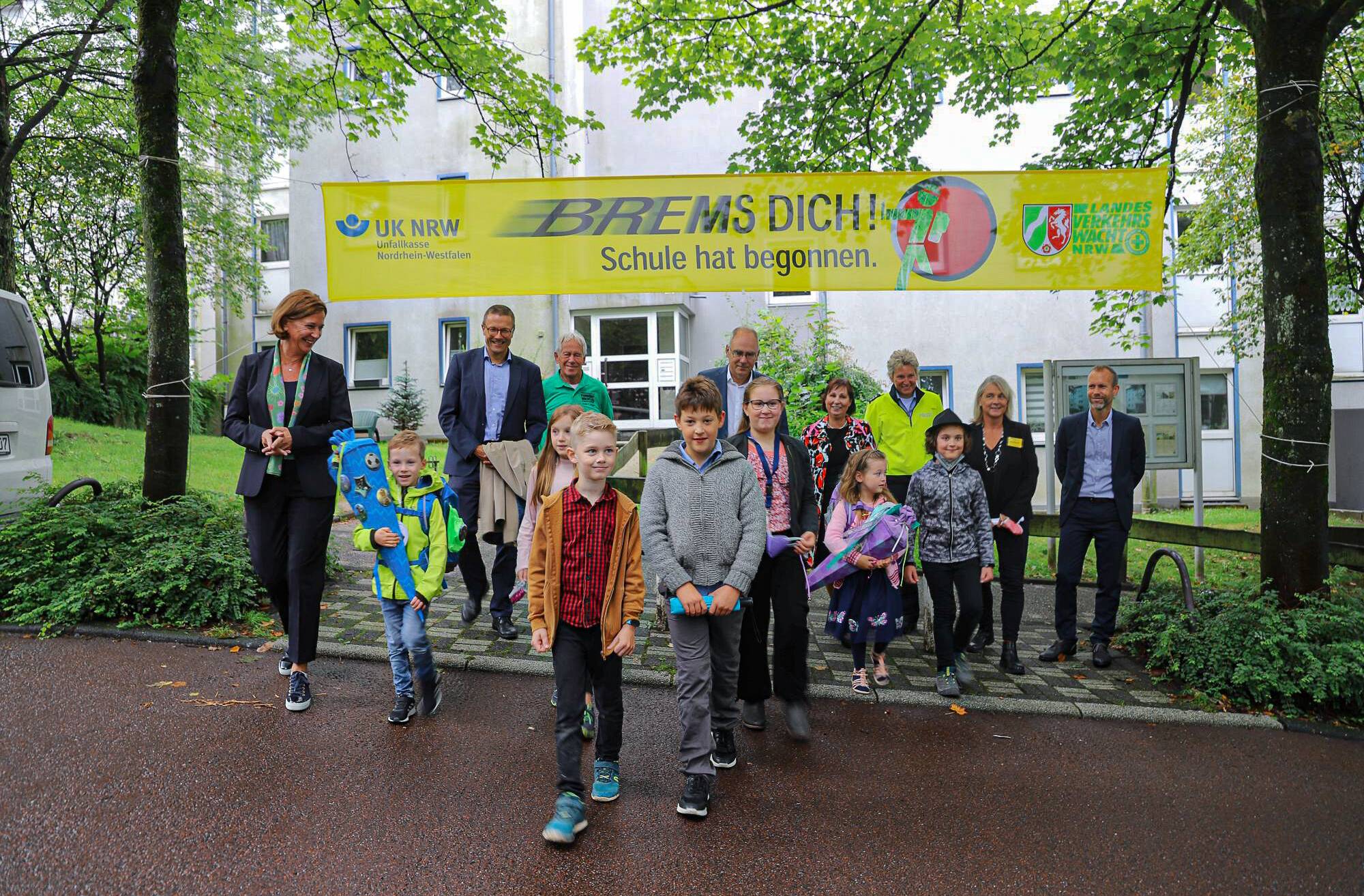  Aktion an der Grundschule Ferdinand-Lassalle-Straße. 