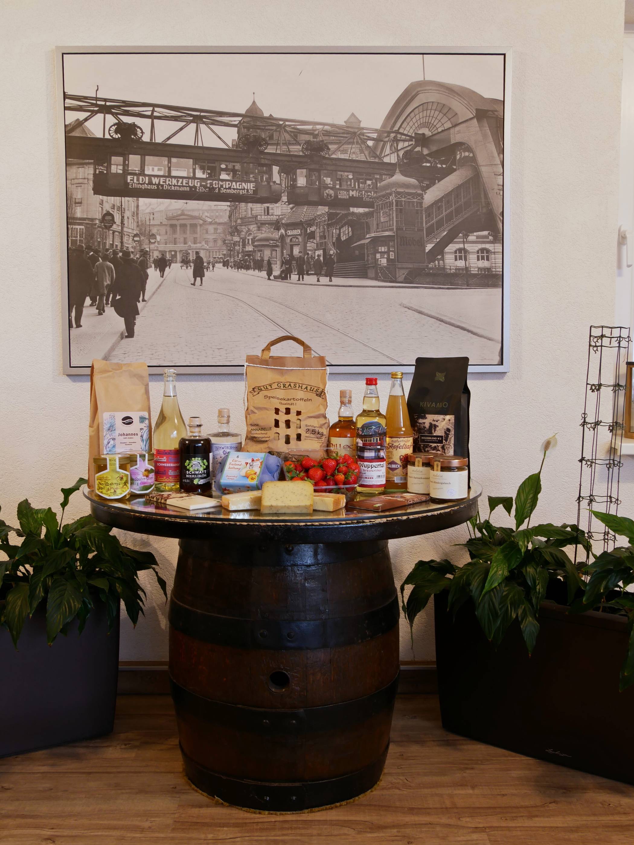  Die Auswahl von nachhaltigen Produkten aus Wuppertal und Umgebung ist riesig. 