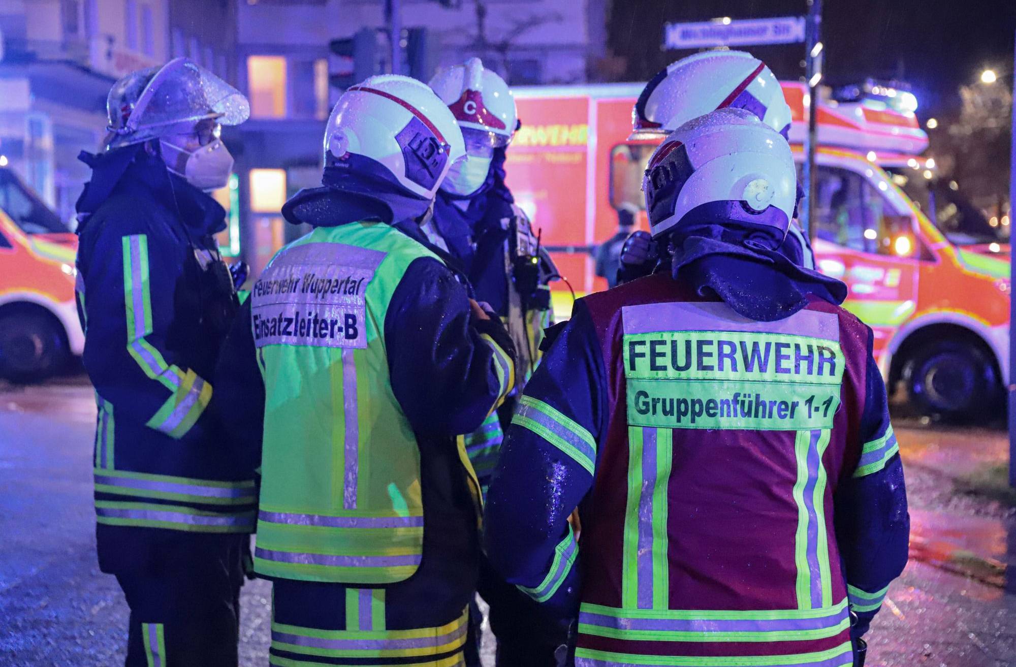 Feuerwehr-Einsatz in Wuppertaler Shisha-Bar